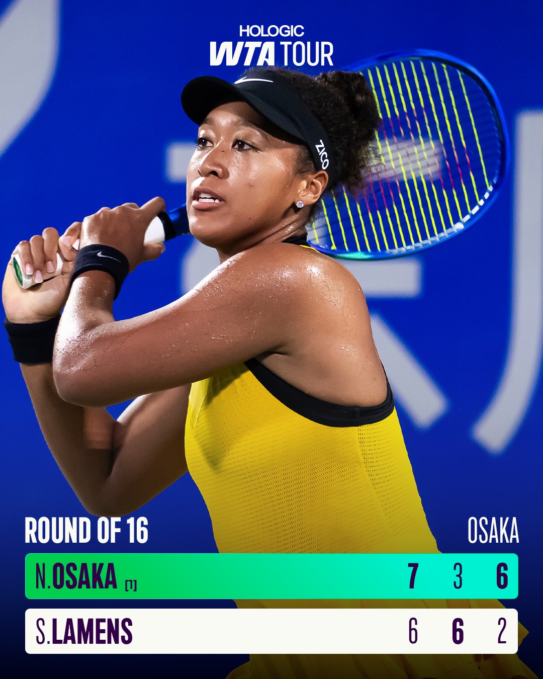 網球》頭號種子大坂直美含淚收下勝利　日本公開賽首度挺進8強