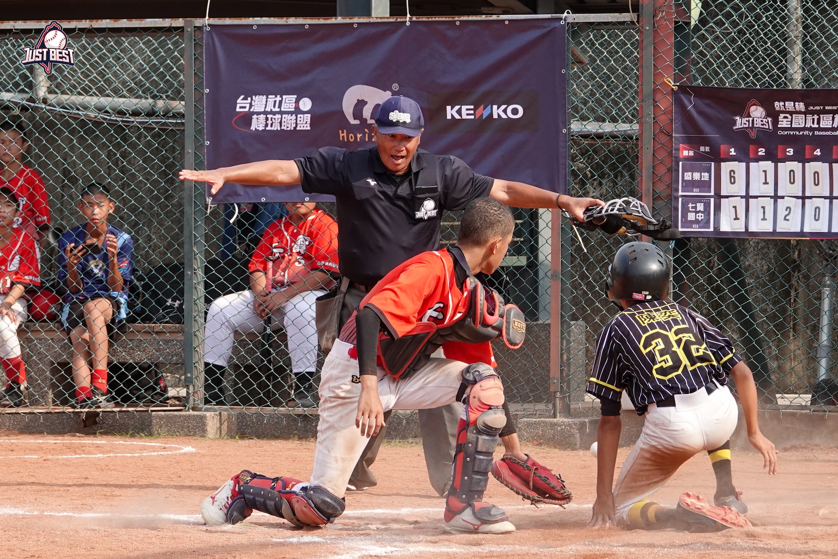 高雄就是棒》U15組三隊互有勝負 比較對戰優質率由七賢社區勇奪冠軍