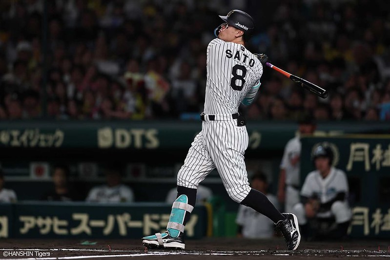 日職》佐藤輝明開局3分彈　阪神虎3戰橫掃闖進日本一