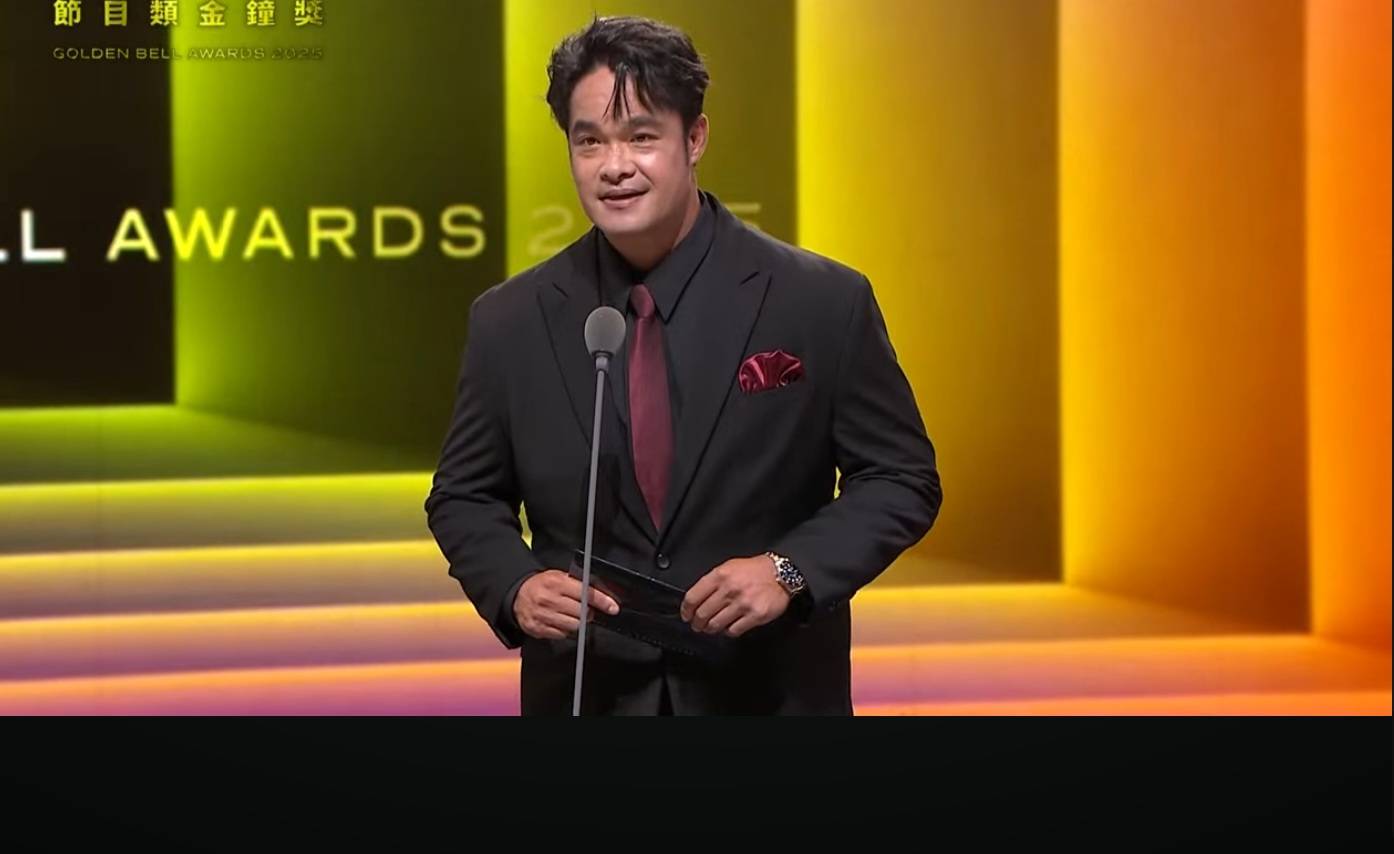 中職》林智勝擔任金鐘獎頒獎人　笑稱「提前來實習」