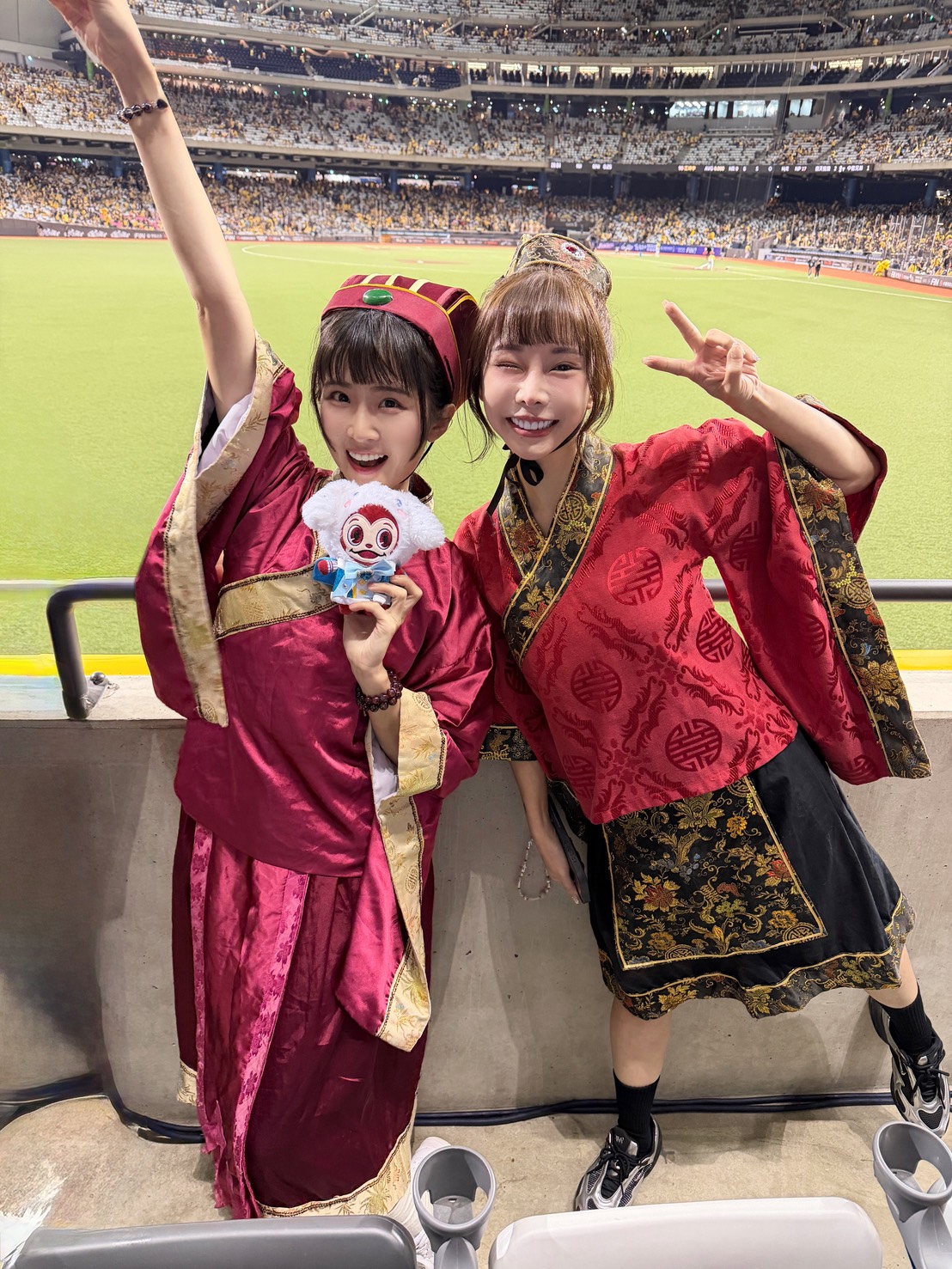 台灣大賽》沈珈妤、巫苡萱「宰相」諧音應援成功！　樂天二連勝贏兄弟