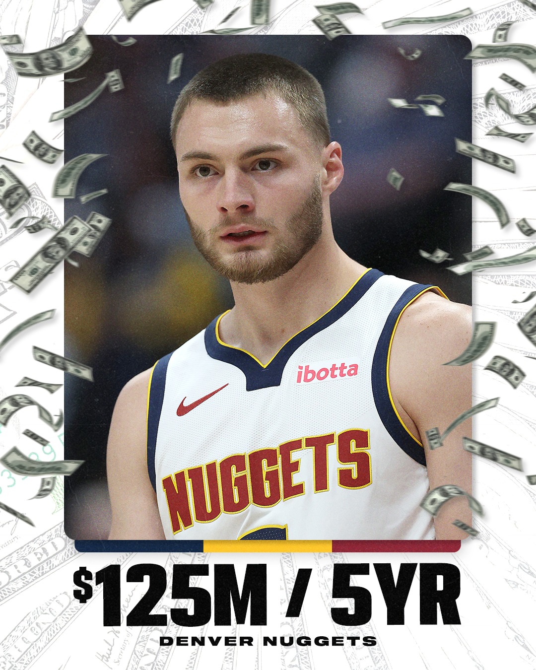 NBA》聯盟快攻得分最多　金塊Christian Braun續約5年、1.25億美元　