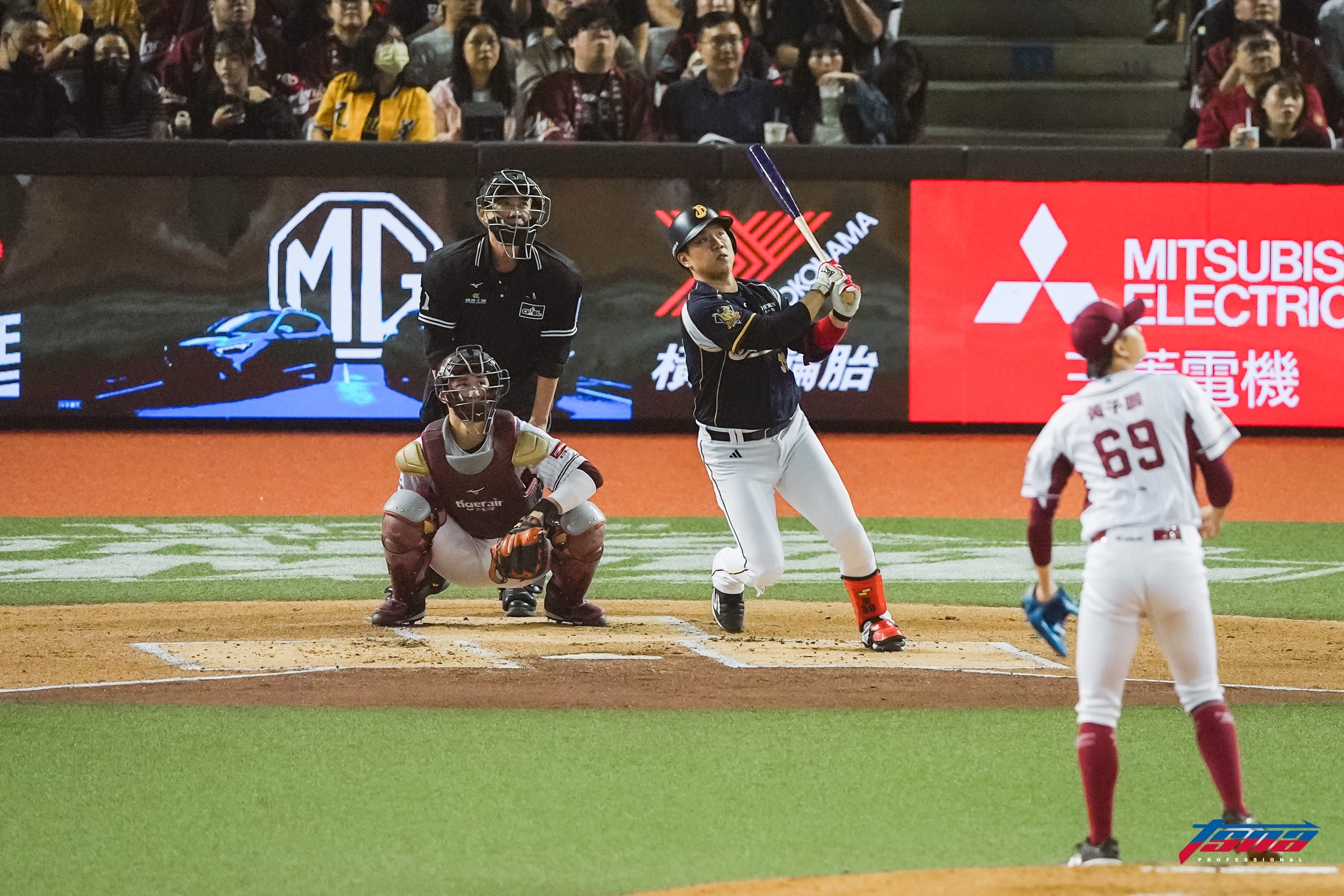 台灣大賽》詹子賢遭逢父喪後開轟　中信兄弟率先得分