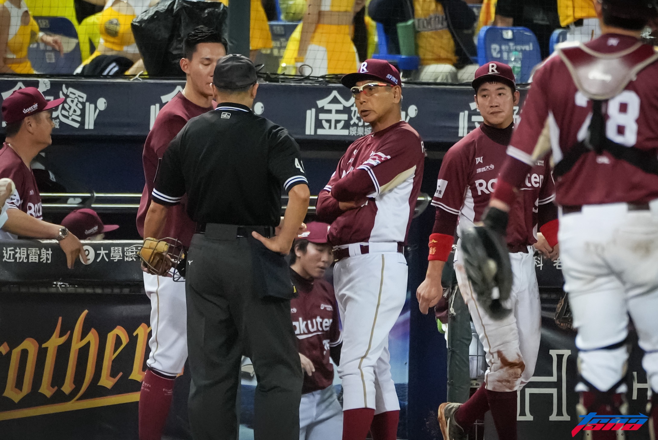 台灣大賽》三呎線爭議判決又出現！　古久保健二上前跟裁判討論