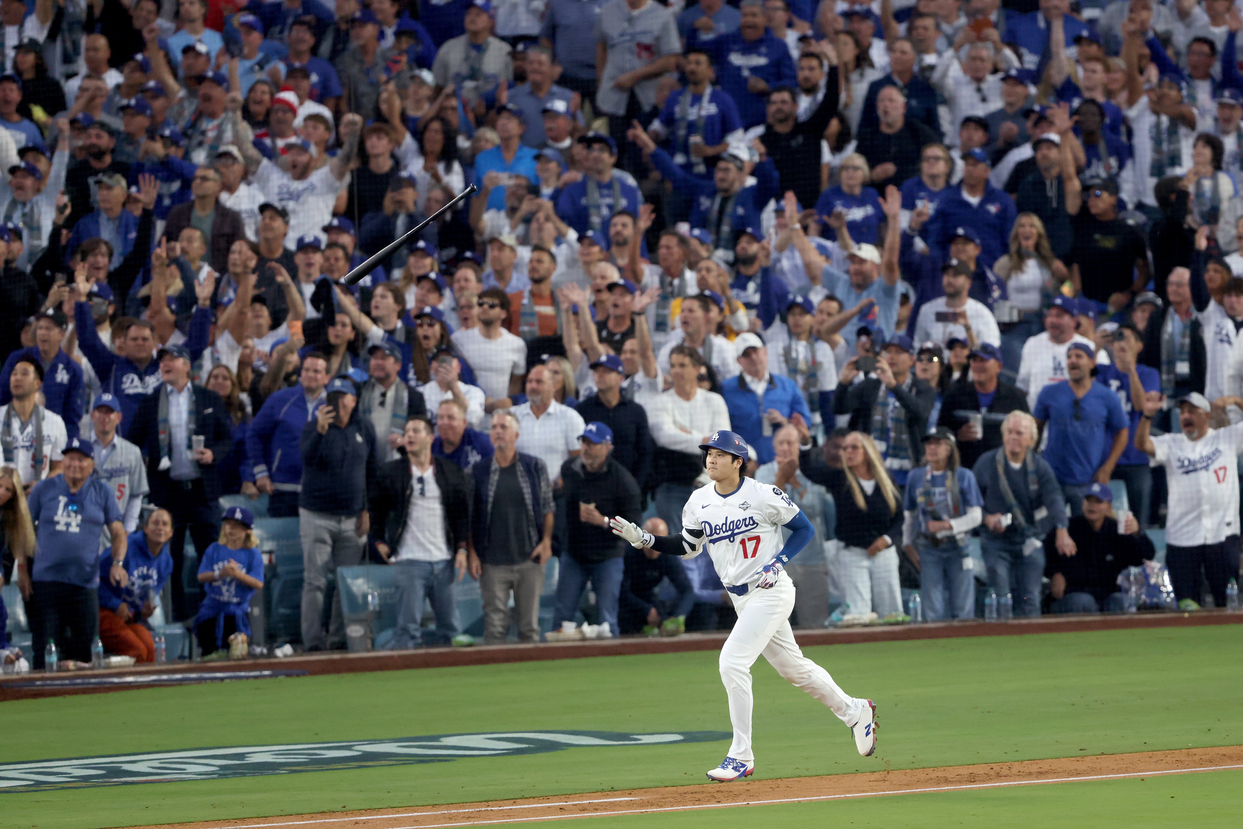MLB》大谷翔平單場4次故意保送、4支長打、雙響砲、9次上壘都刷新季後賽紀錄
