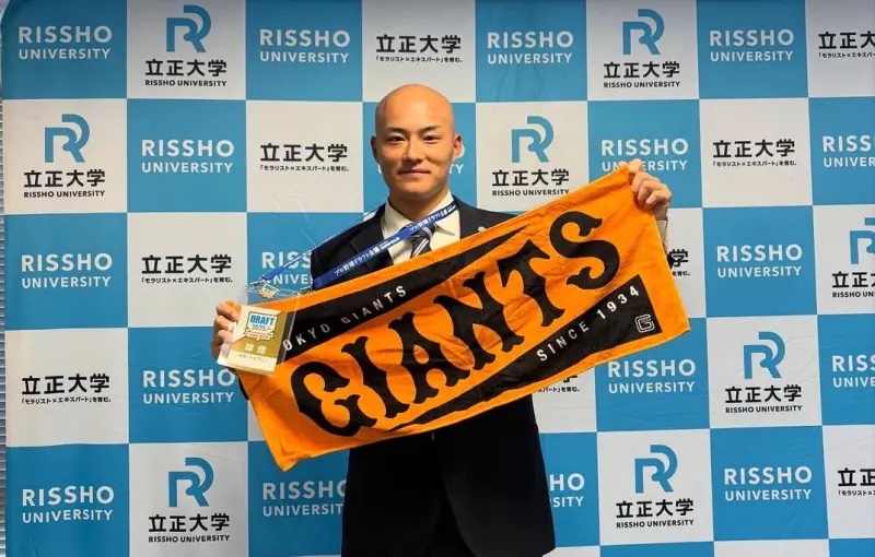 日職》常被誤認為台灣人！　巨人隊育成第2指名林燦名字很特殊