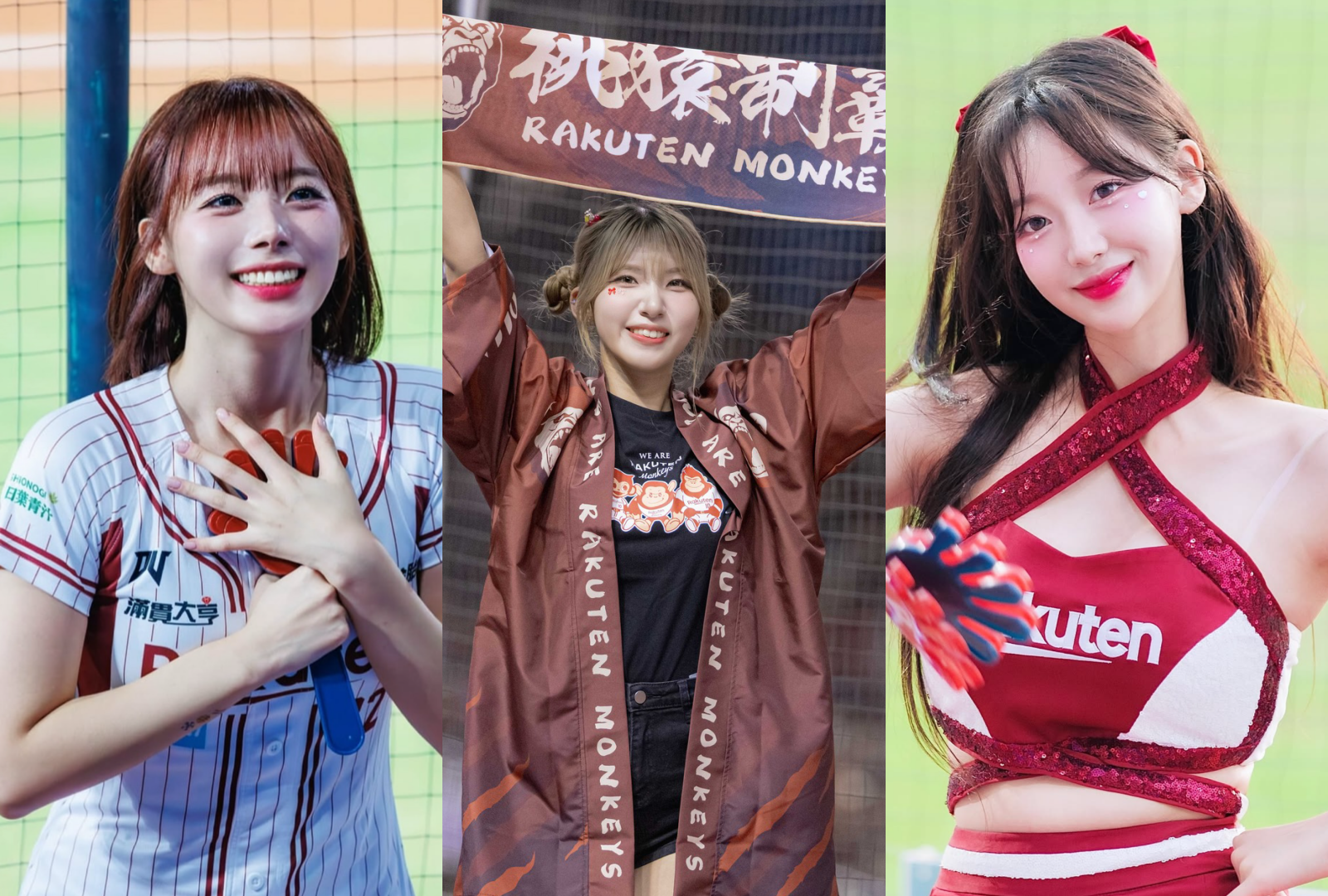 樂天桃猿》球隊封王她正在韓職應援　廉世彬被台灣球迷標註就像現場感受榮耀