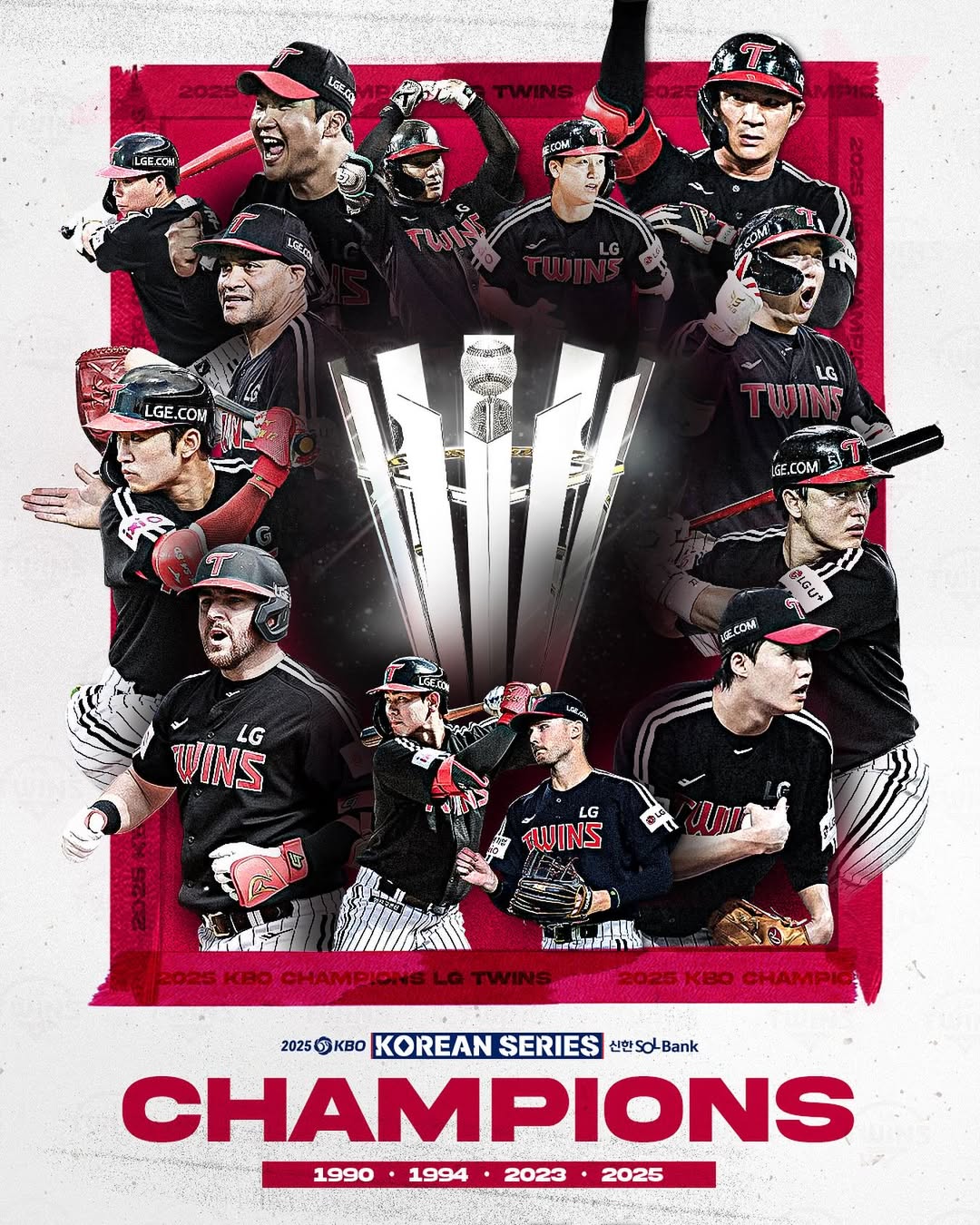 韓職》LG雙子隊4比1擊敗韓華鷹隊史第4冠！　37歲老將金賢洙奪MVP