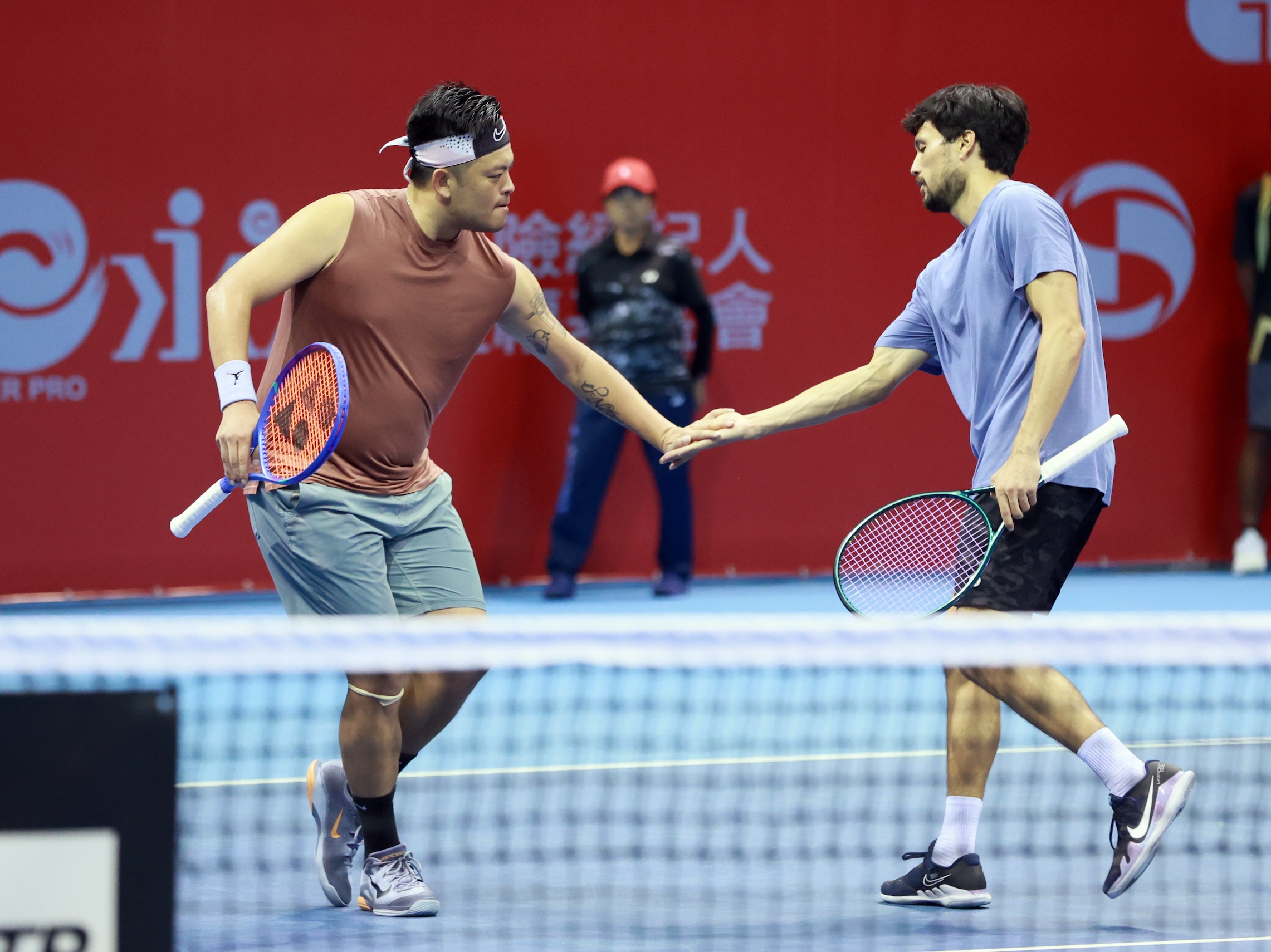 臺灣華國三太子盃》臺將最後希望謝政鵬止步雙打四強　放眼明年亞運