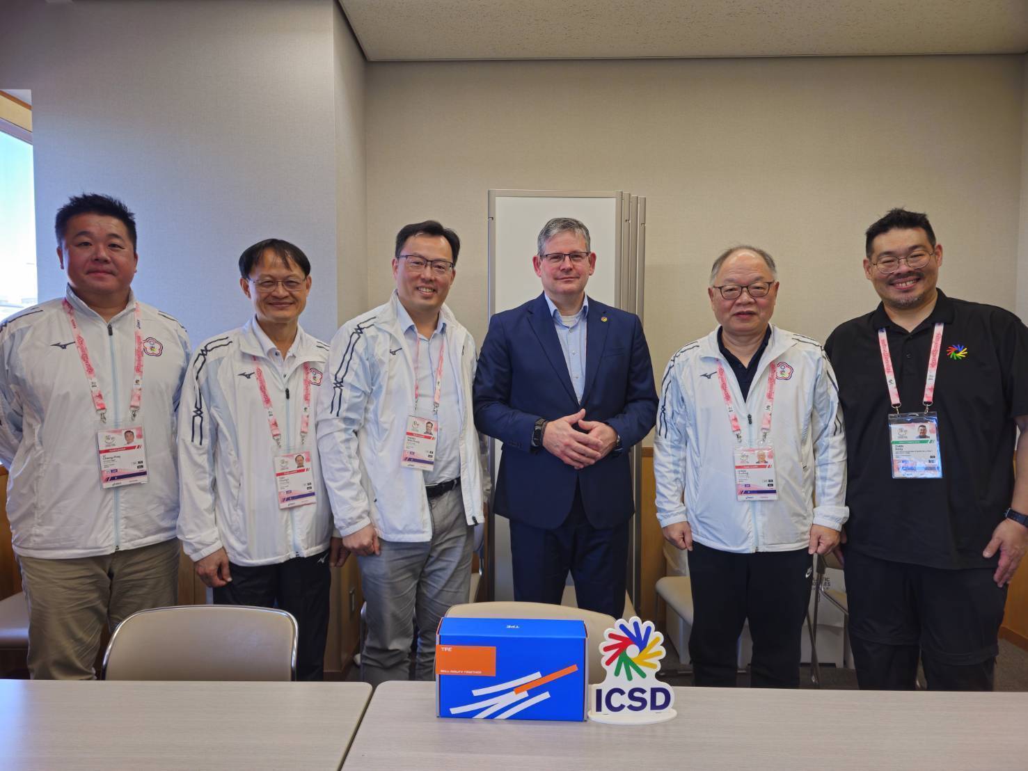 東京聽奧》鄭世忠率隊拜會國際聽障運動總會主席　深化運動平權與國際合作交流