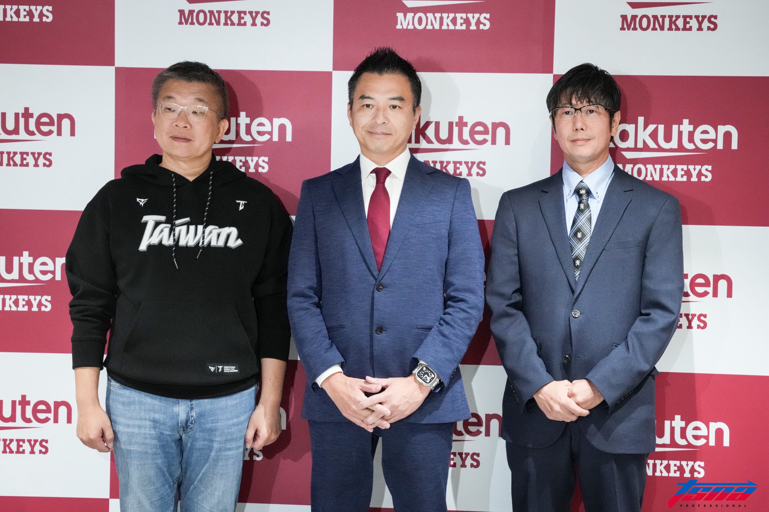 樂天桃猿》蔡其昌強調希望球團投資台灣善待球員！　與森井誠之深談50分鐘