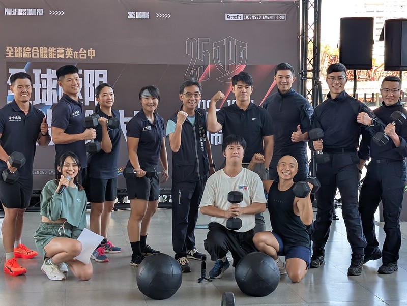 體壇》全球極限體能鋼鐵大賽　台中警消也參戰