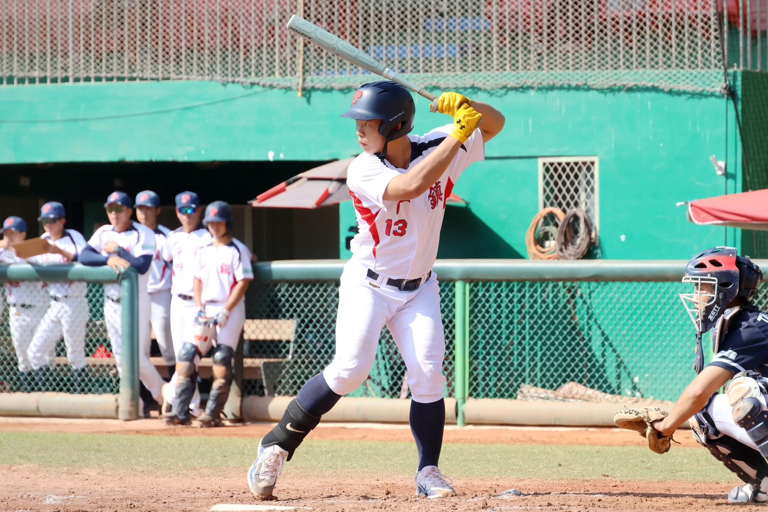 高中鋁棒》高施諠高中首轟掃低潮　平鎮對決穀保爭冠