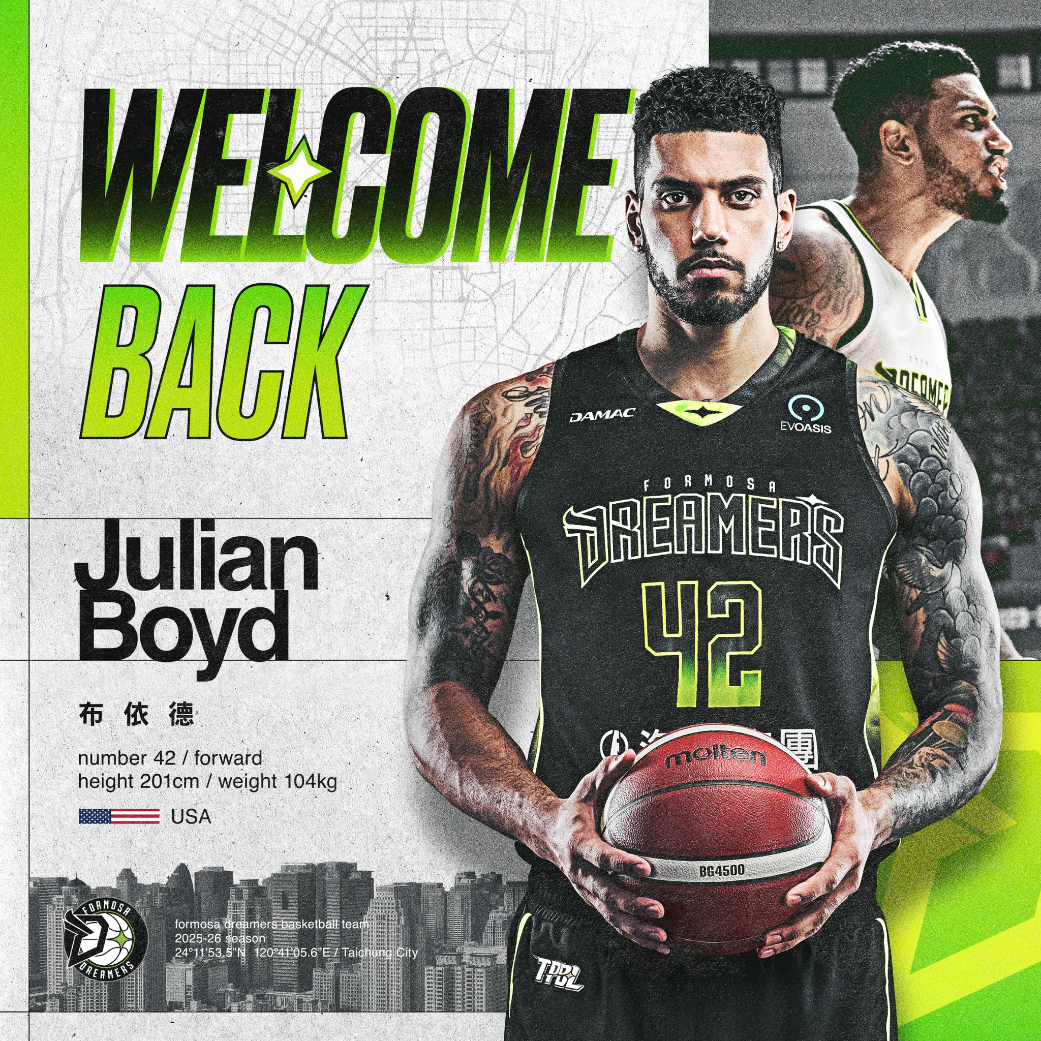 TPBL》才剛掰了恩尼斯　夢想家官宣布依德加盟