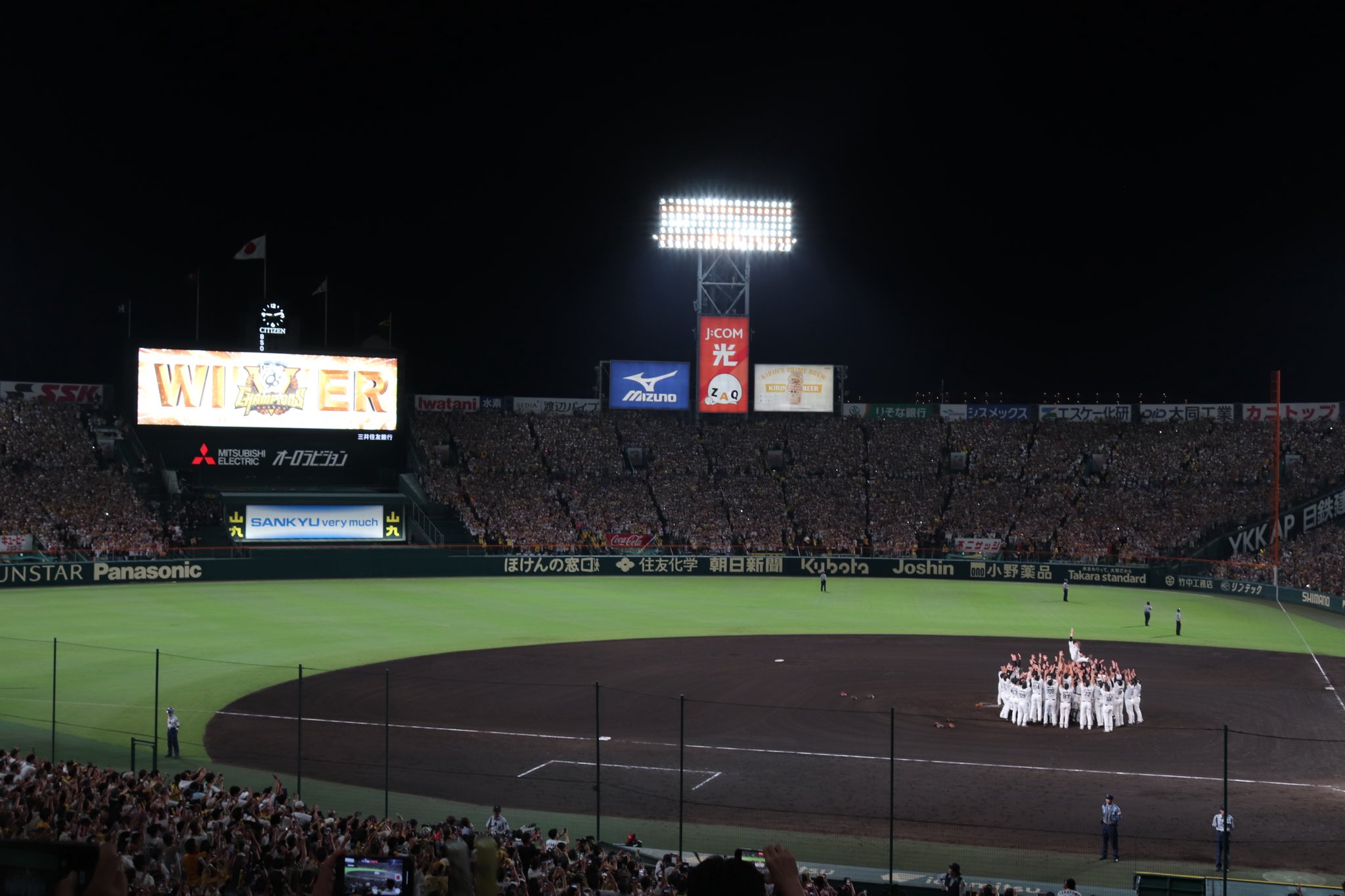 日職》2025總觀眾人數破2700萬寫史上新高　阪神虎連4年票房最佳