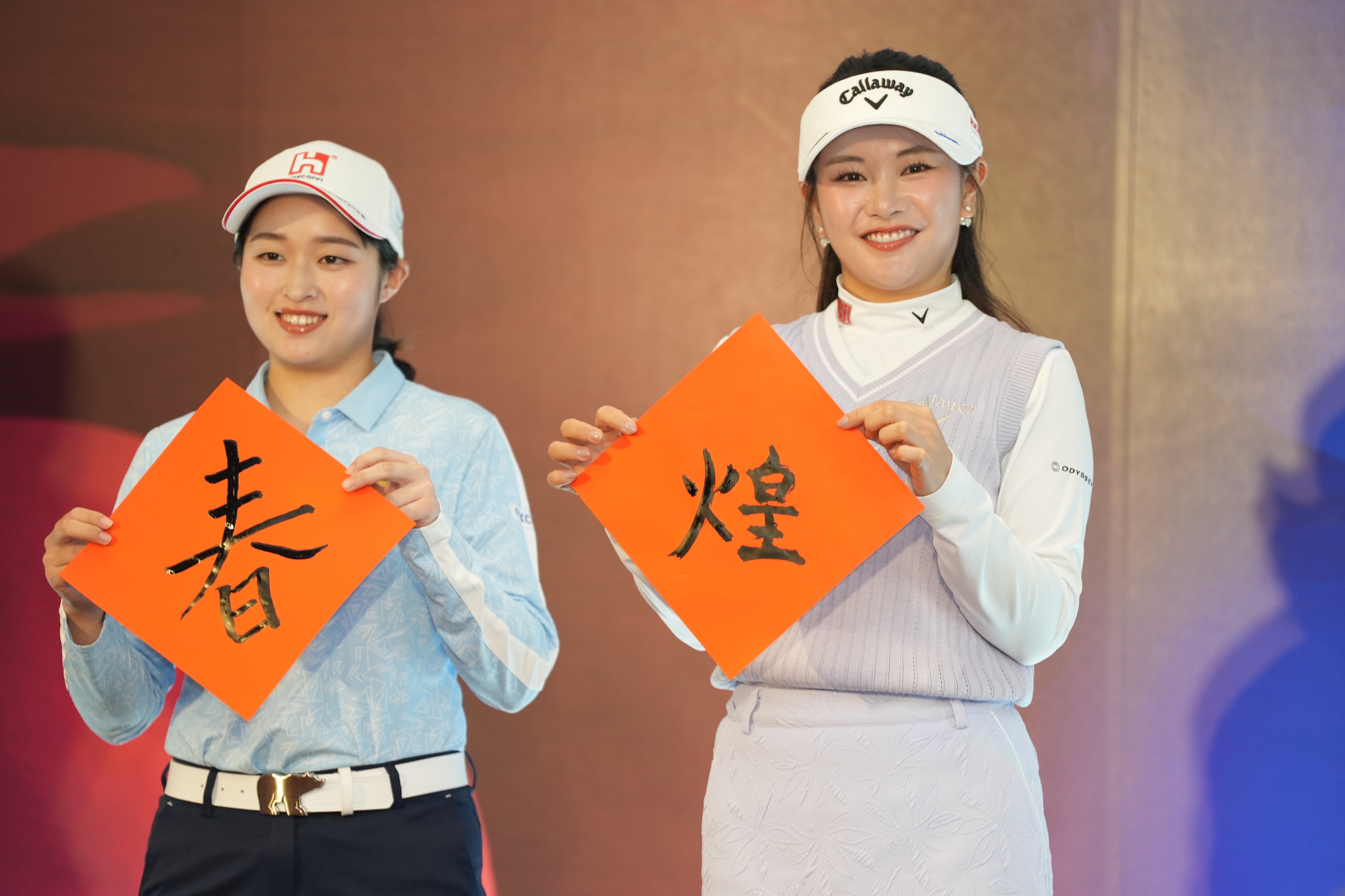 台灣鴻海女子高爾夫公開賽》「絲帶女孩」河本結首度來台　感到親近有安心感