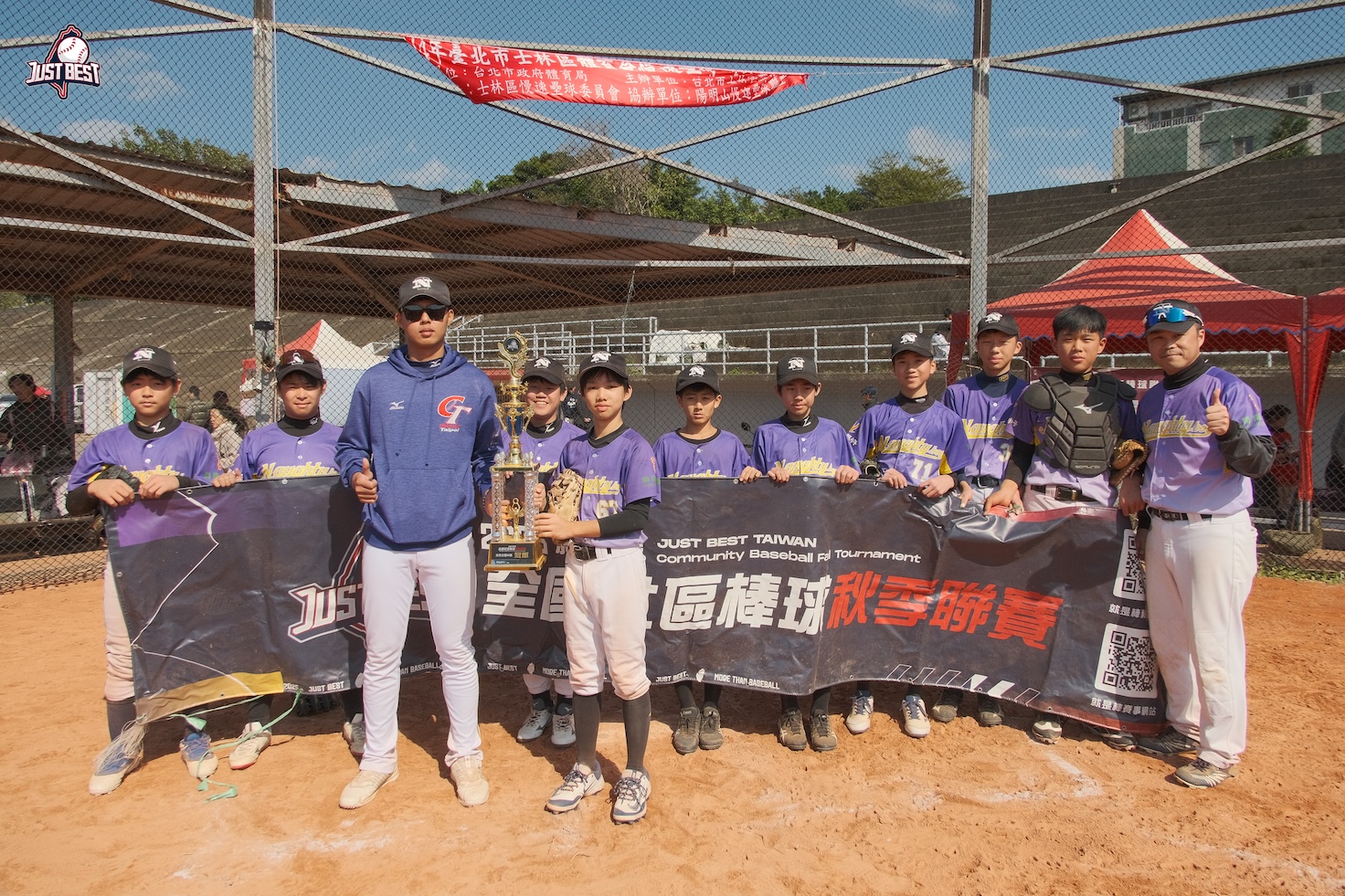 臺北就是棒》桃氣小子吳慕祈、王安勤聯手完封奪冠 ENERGY能量打線兇猛收下亞軍