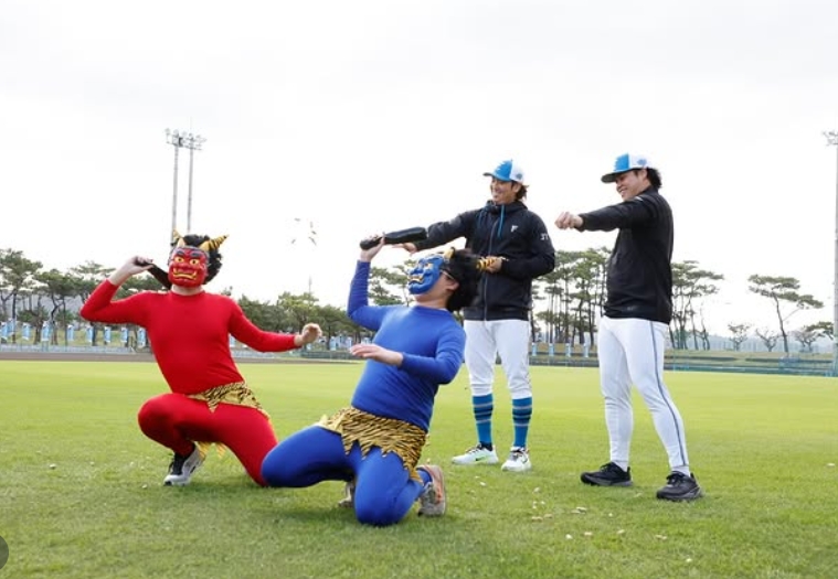 日職》古林睿煬、孫易磊撒豆「驅鬼祈福」大喊鬼出去！希望帶好運贏球　今天實戰對決萬波　