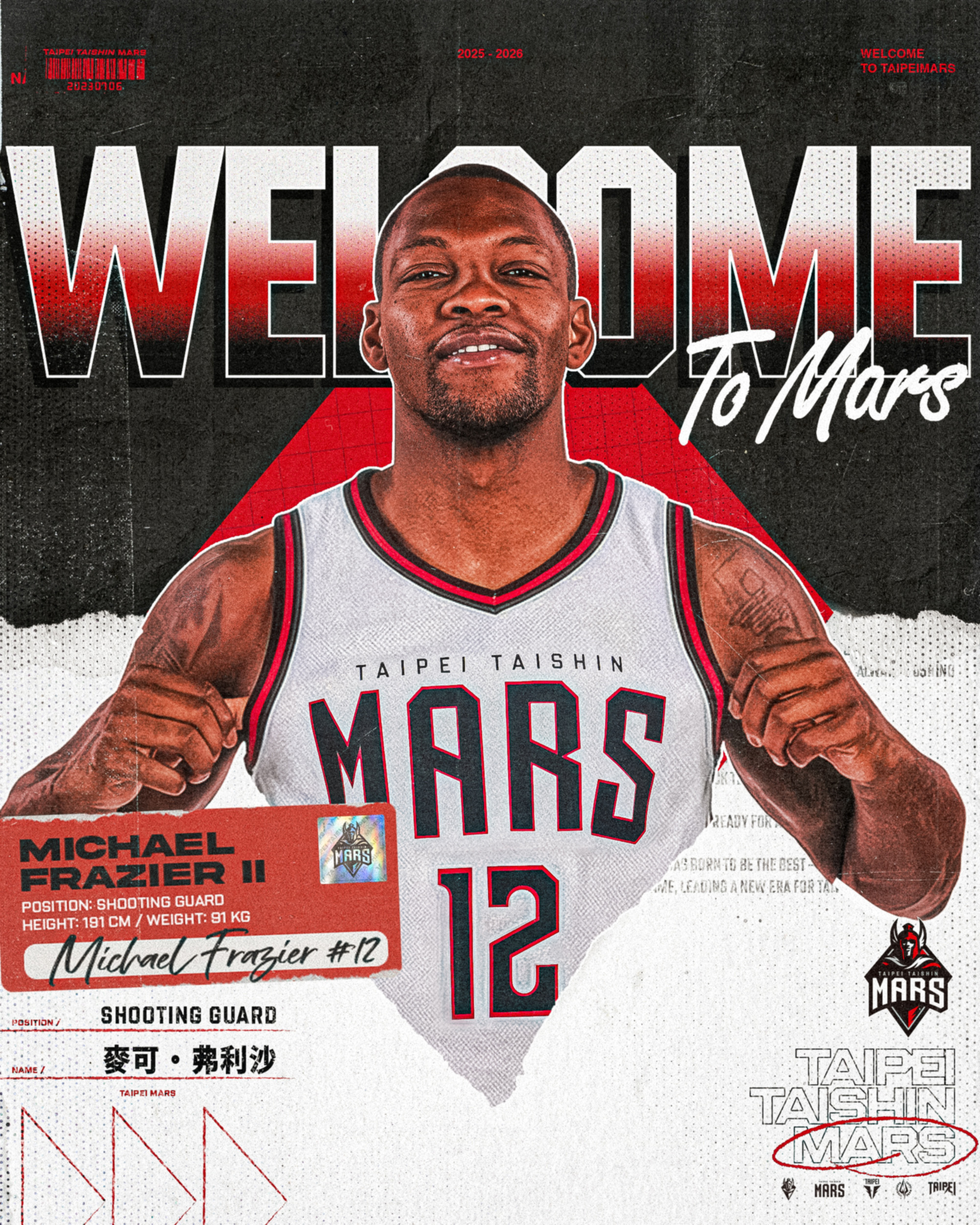 TPBL》曾代表美國U19摘金！　戰神再簽後衛洋將弗利沙