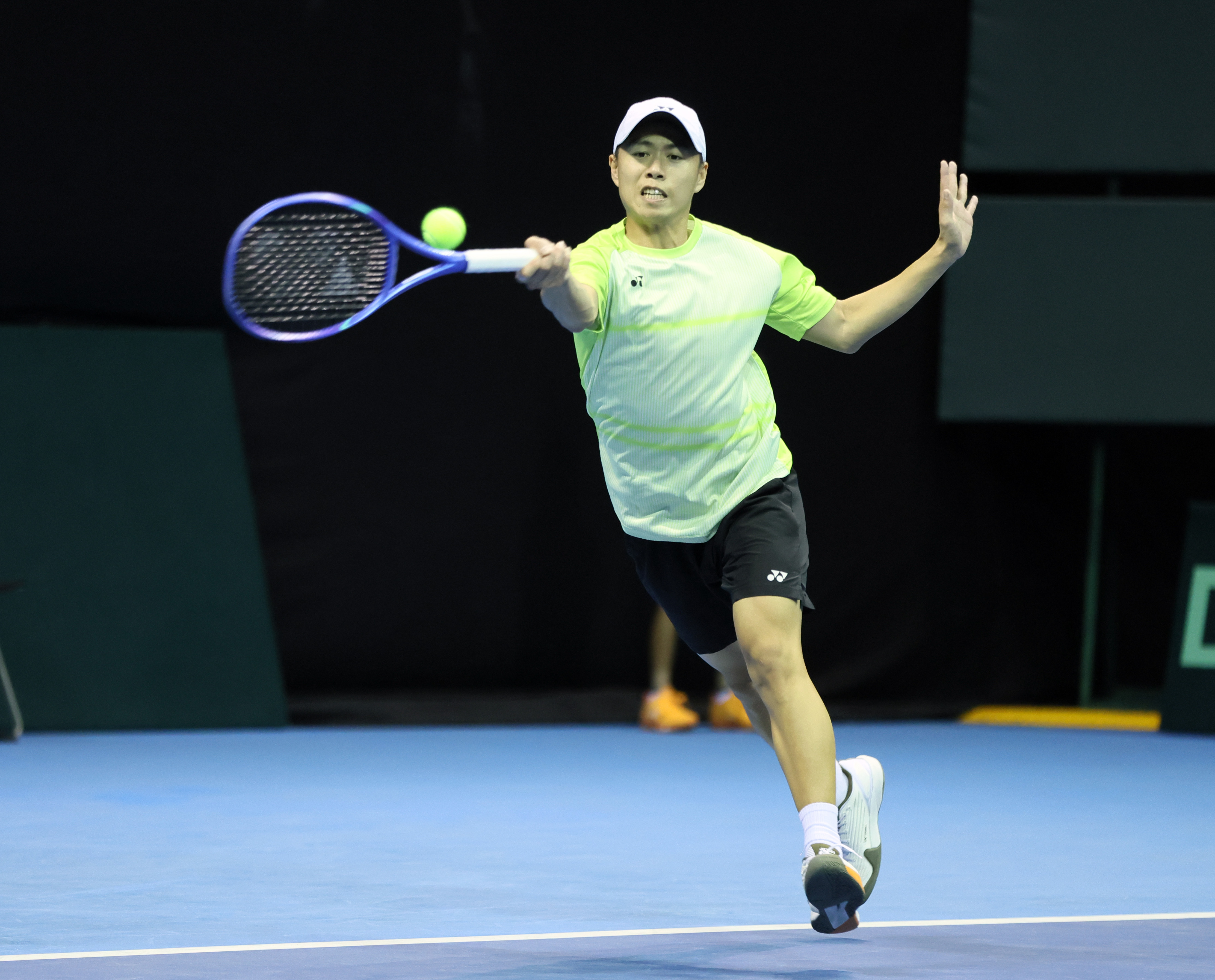 台維斯盃》第2點黃琮豪惜敗　世界一級保衛戰明日是關鍵