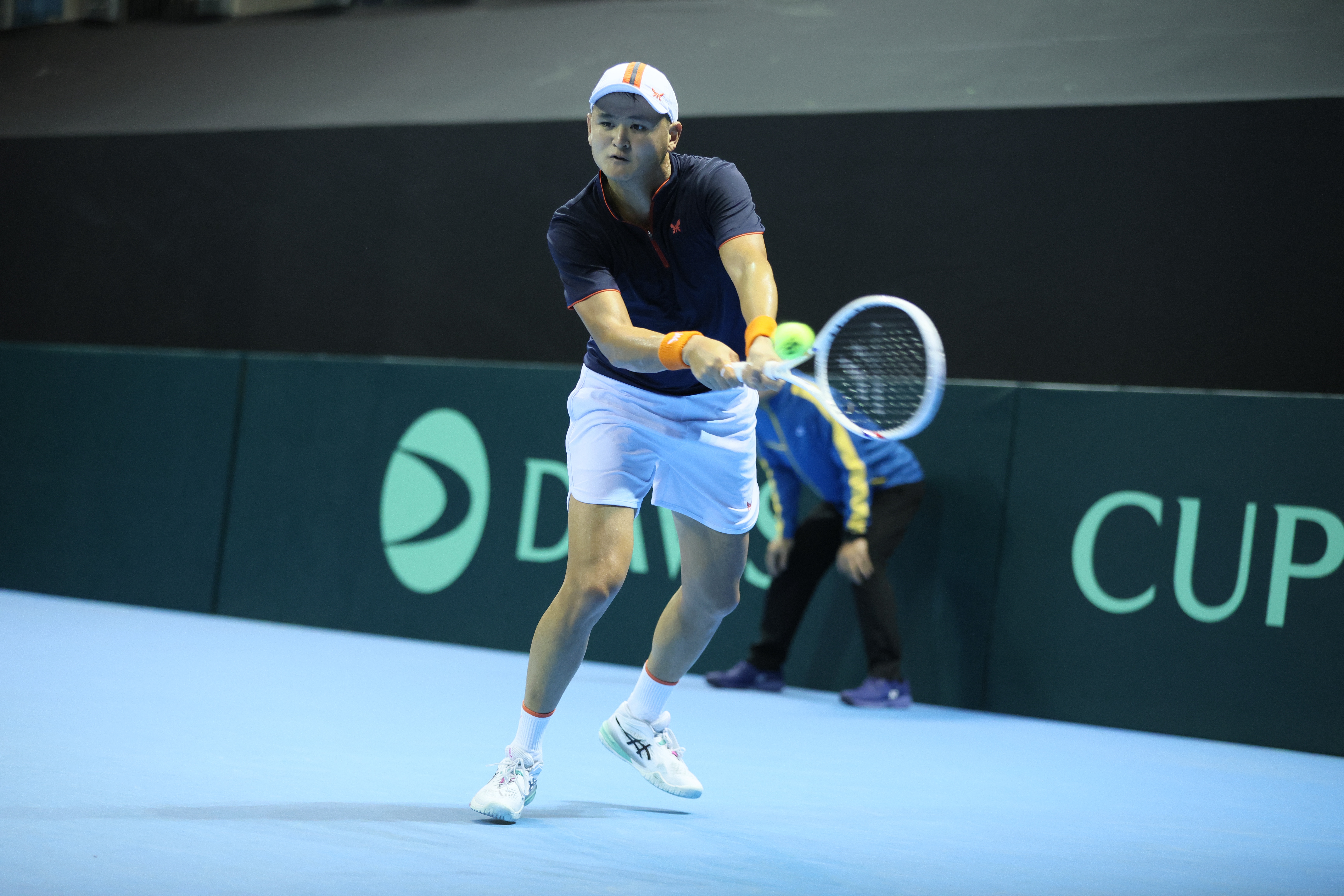 台維斯盃》吳東霖橫掃勝關門　中華3比1擊退黎巴嫩續留世界一級