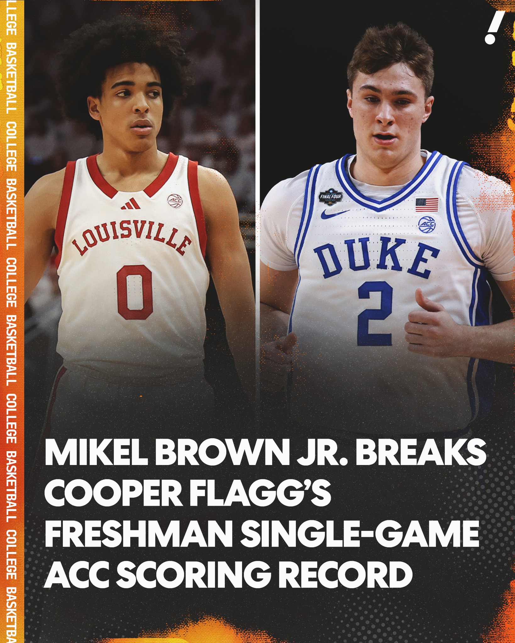 NBA》狀元Cooper Flagg　大學菜鳥單場得分紀錄被破了