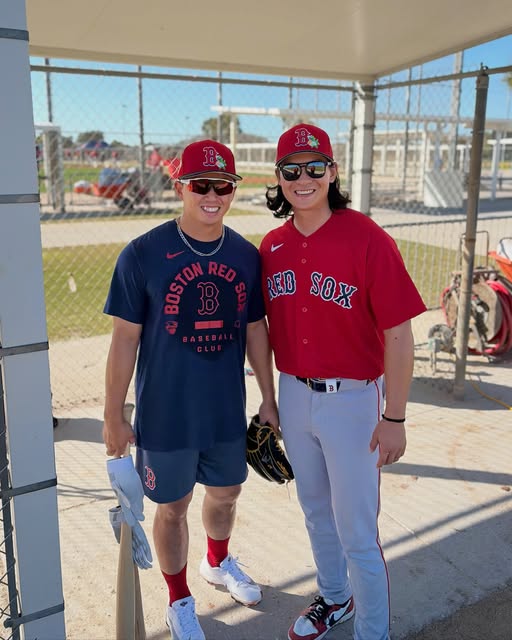 MLB》鄭宗哲披紅襪戰袍春訓　台灣教練蘇柏豪一句話超暖心