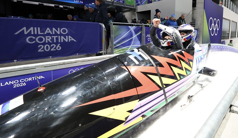 米蘭冬奧》國內首支女子雙人雪車隊完賽寫歷史　盼為冬季運動開路