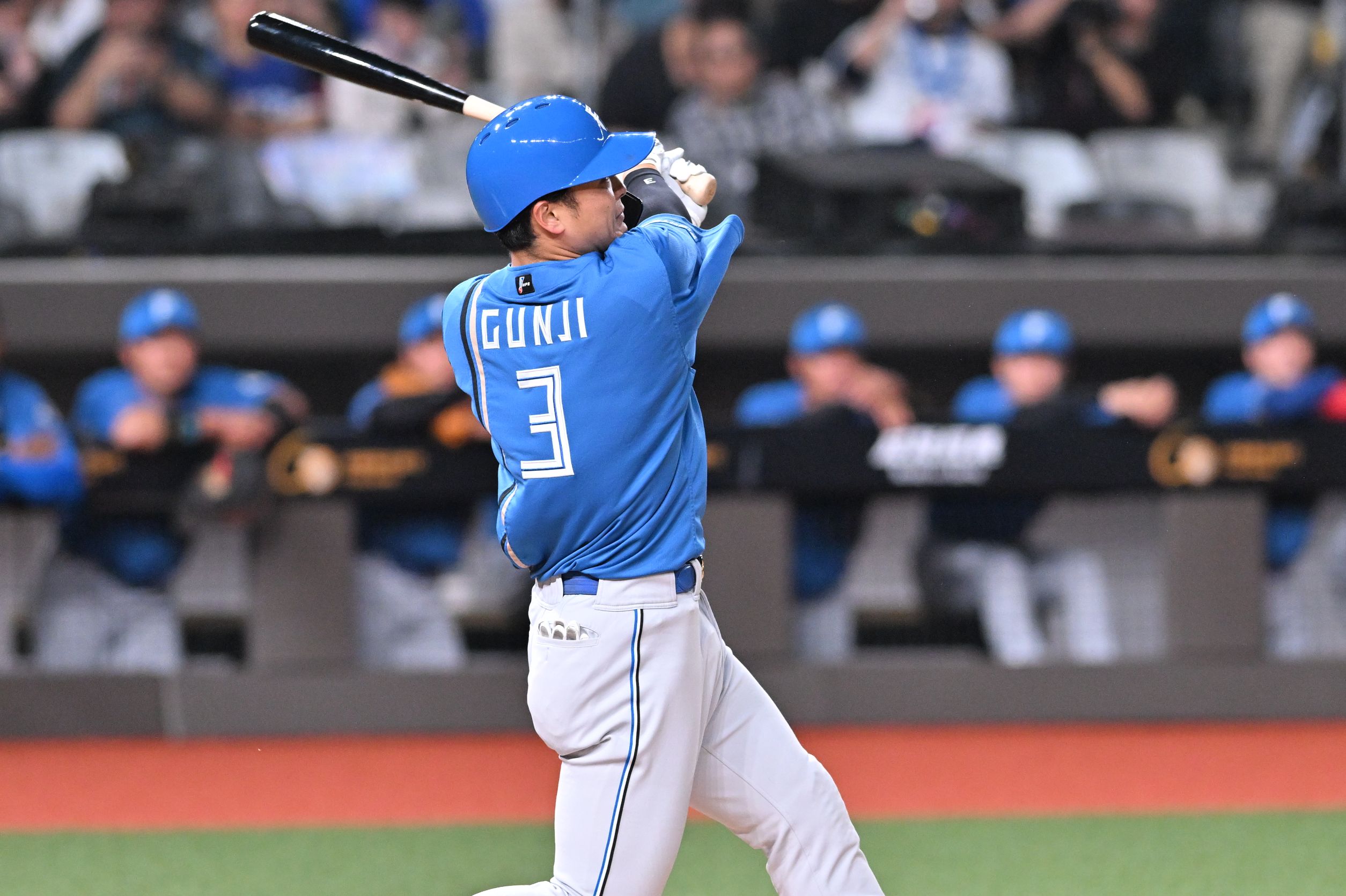 台日交流賽》總統賴清德到場觀戰！　郡司砲轟古林睿煬