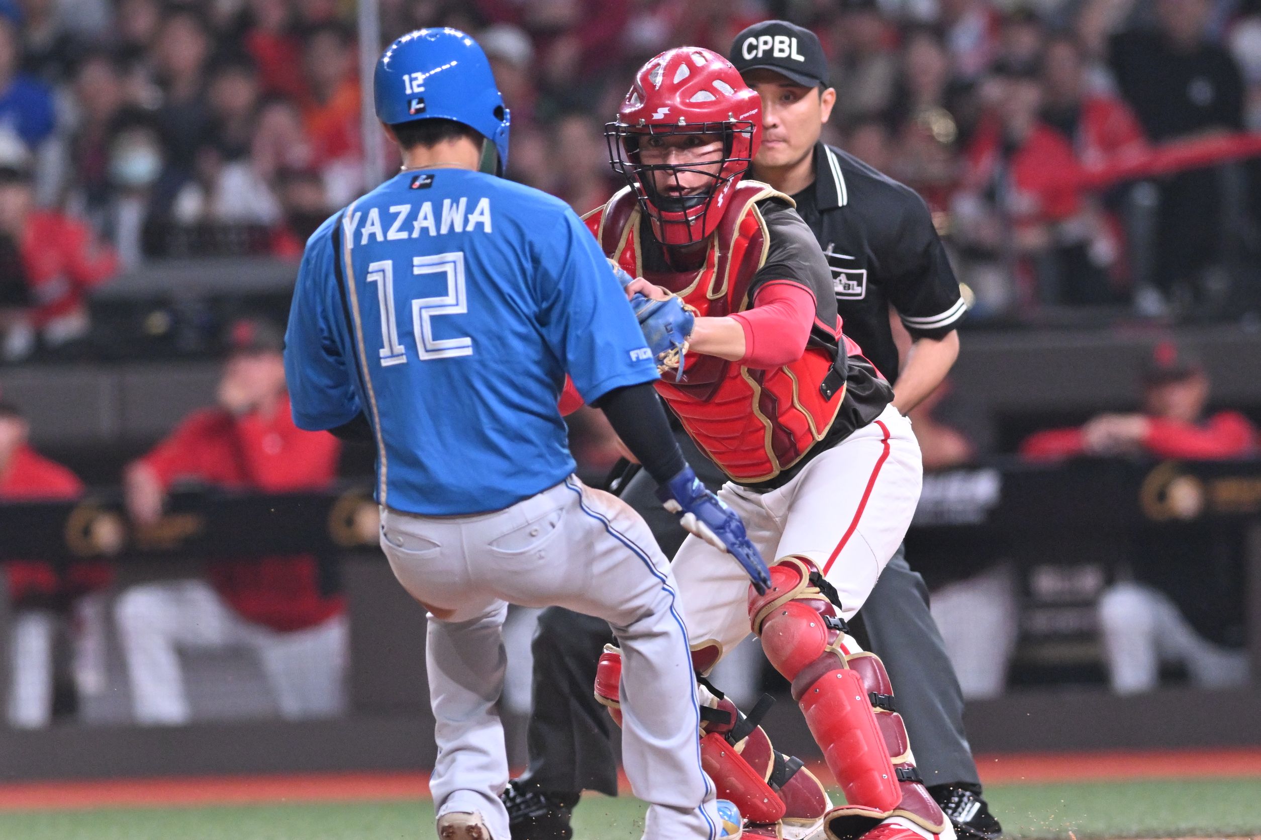 台日交流賽》郭天信還原「雷射肩」阻殺決策　在矚目下打球更專注