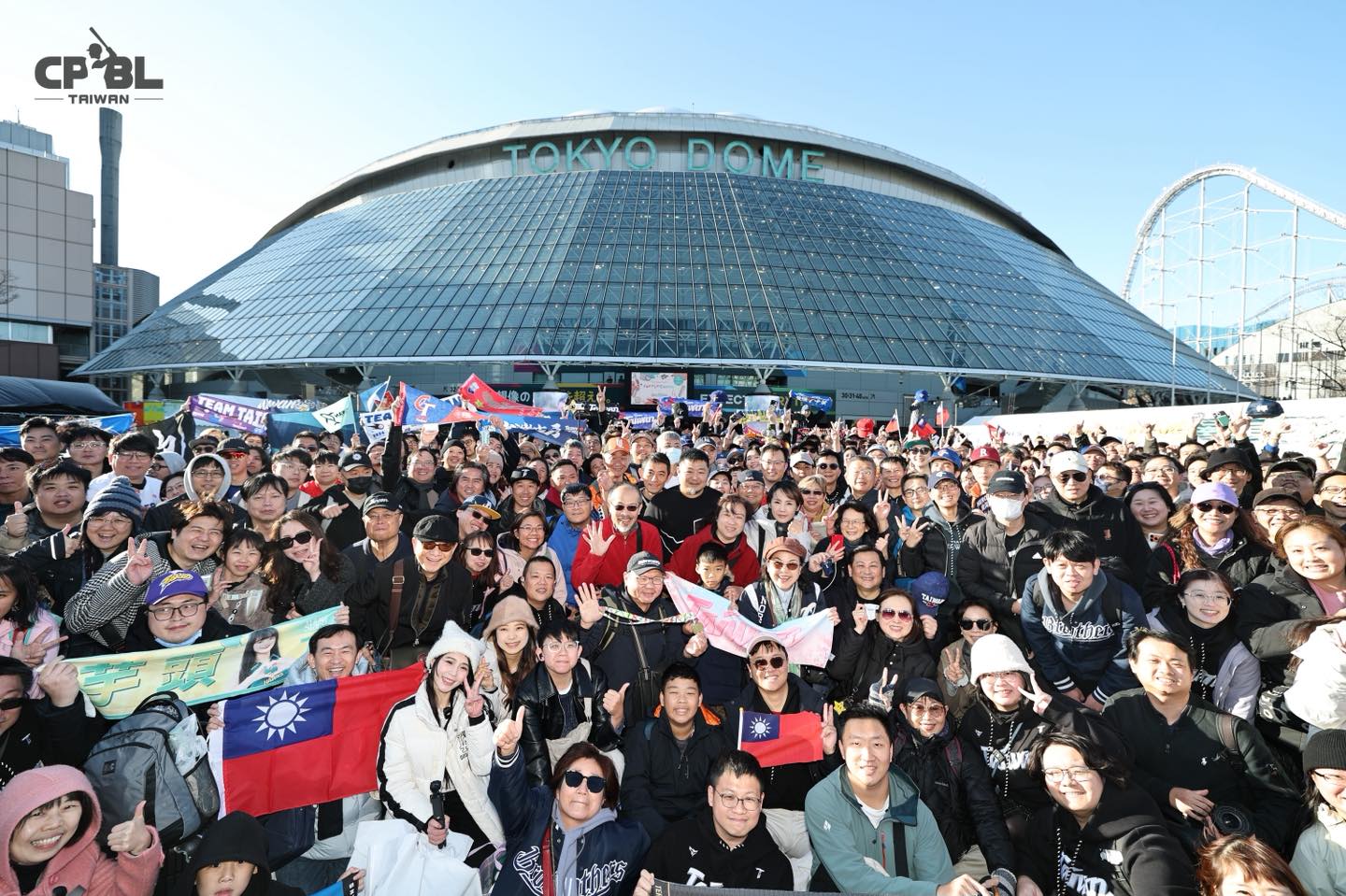 WBC》全東京台灣人密度最高的地方！　蔡其昌揪球迷東京巨蛋快閃合照