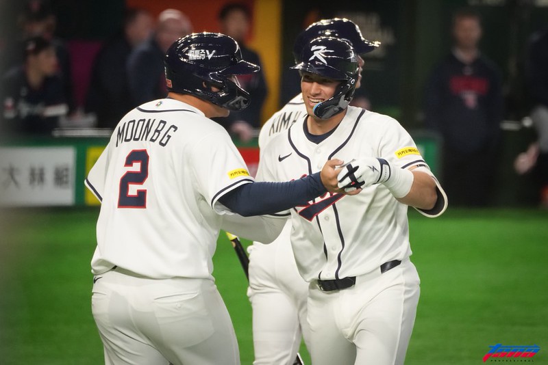 WBC》文保景滿貫5打點＋混血雙砲轟轟轟　韓國隊首戰打11分痛擊捷克