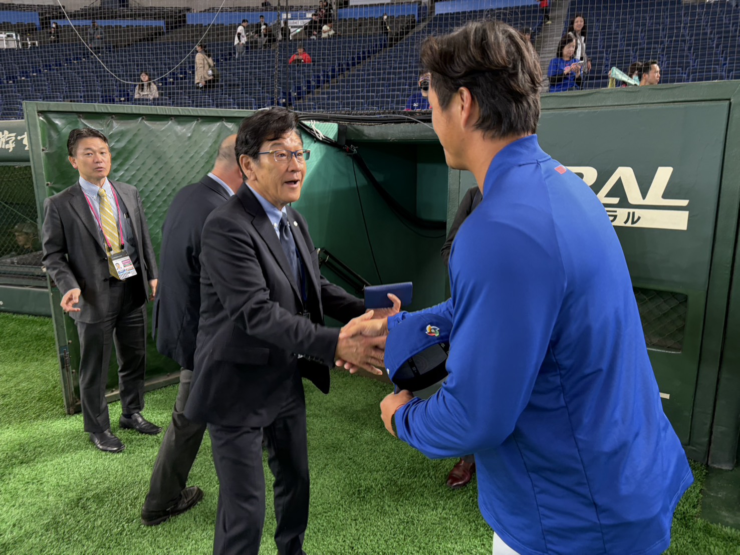 WBC》栗山英樹賽前勉勵曾豪駒跟高國輝！　希望台灣加油