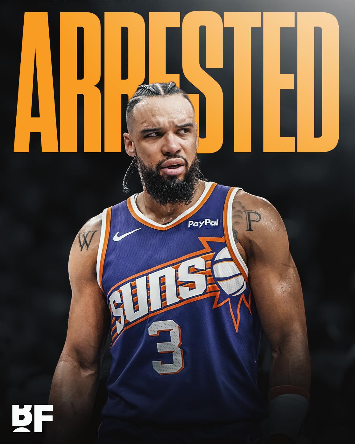 NBA》太陽Dillon Brooks涉嫌酒駕被捕　可能與大麻有關