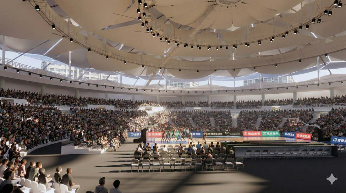 體壇》桃園巨蛋升級預計10月完工　可容納約1.2萬人