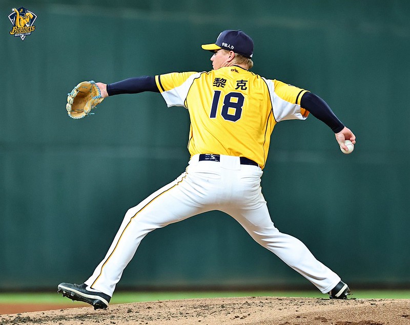 中信兄弟》先發球速145到149公里　黎克選擇18號不因王牌