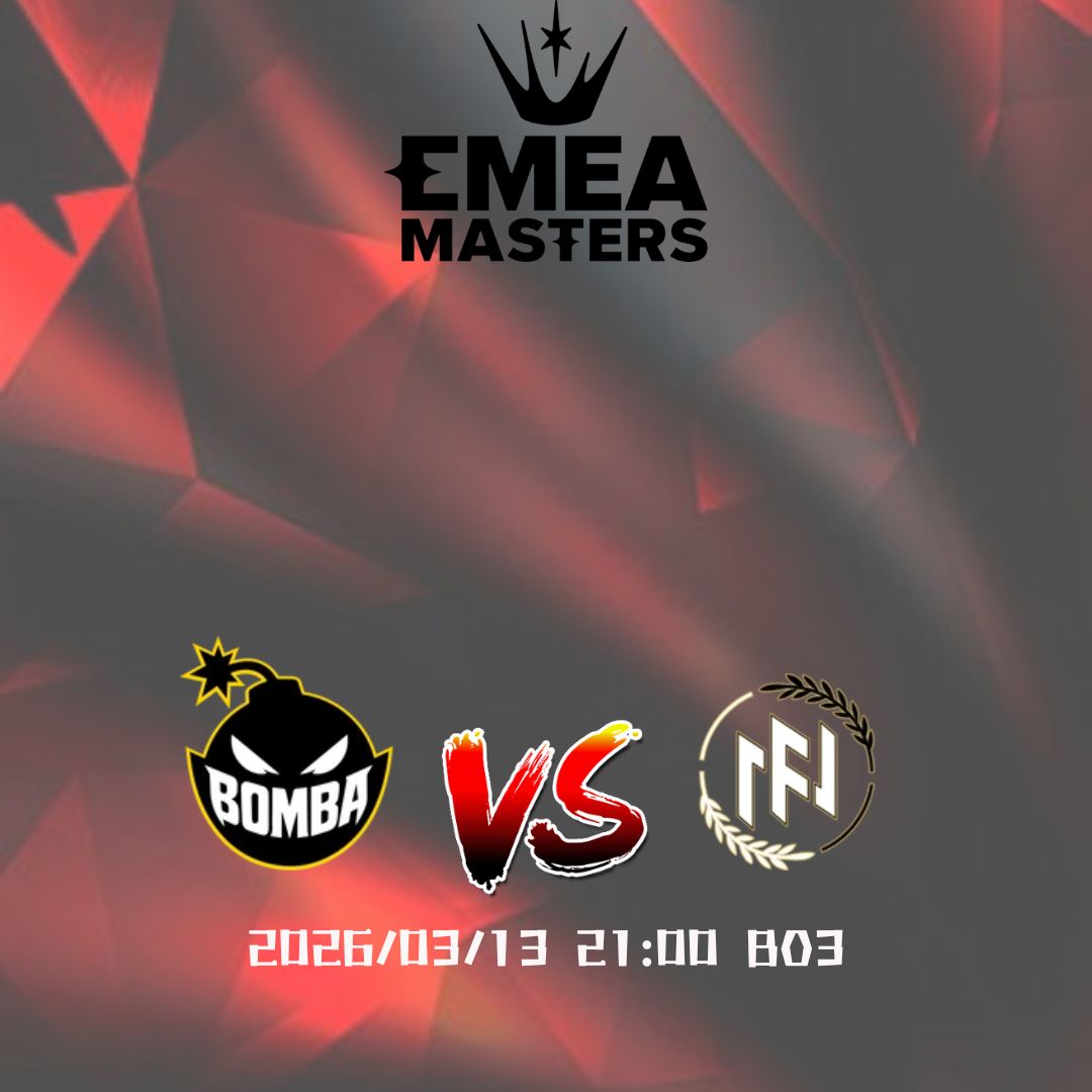 <<EMEA Masters>>BOMBA氣勢火燙　FN迎戰硬仗