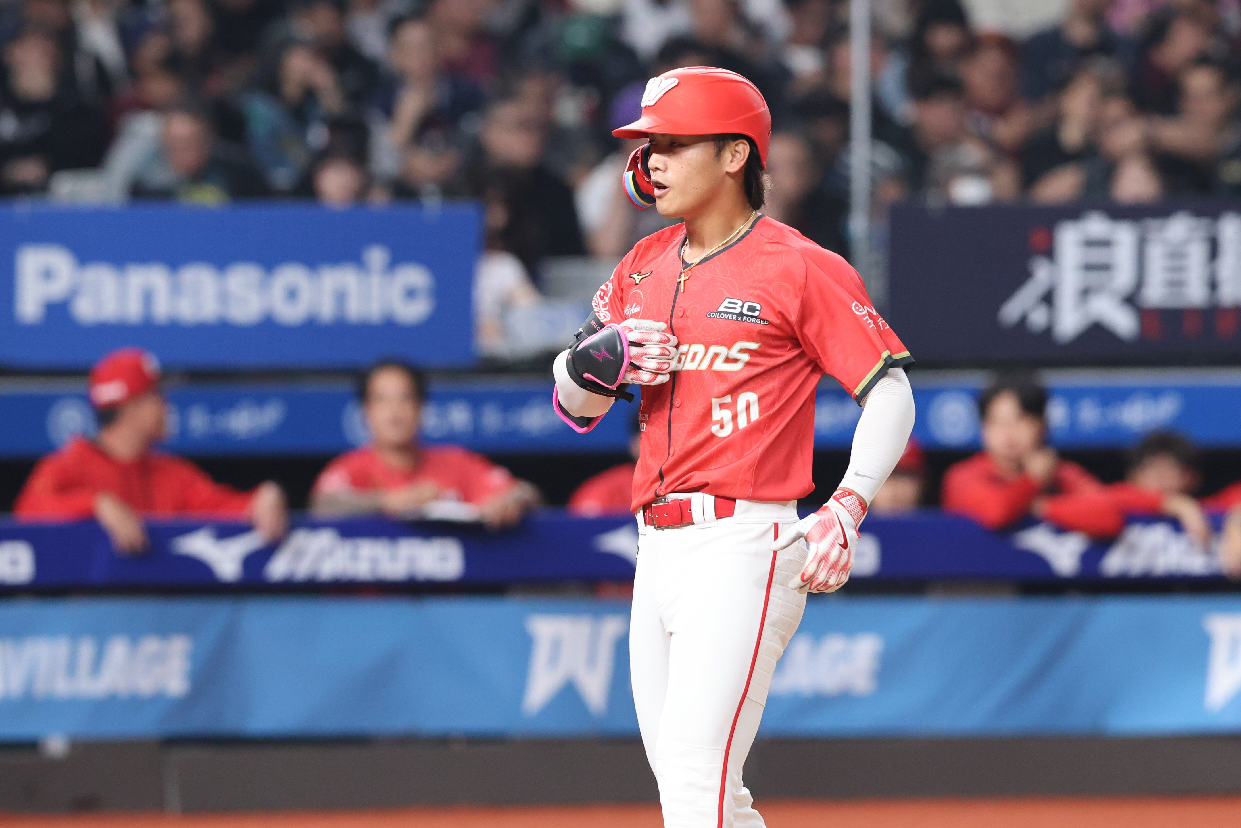 中職》曾聖安敲特大號全壘打！　味全龍3比2險勝樂天桃猿連續5年奪首勝