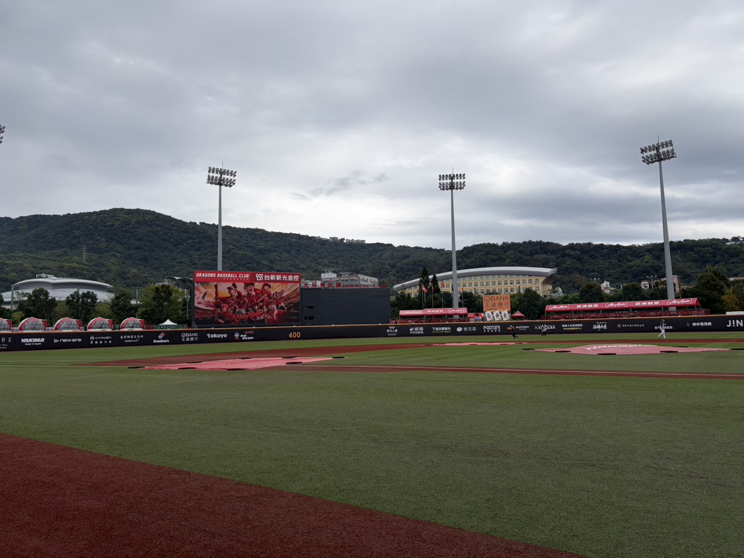 中職》天母球場出晴天！　台鋼、味全之戰全台唯一正常開打