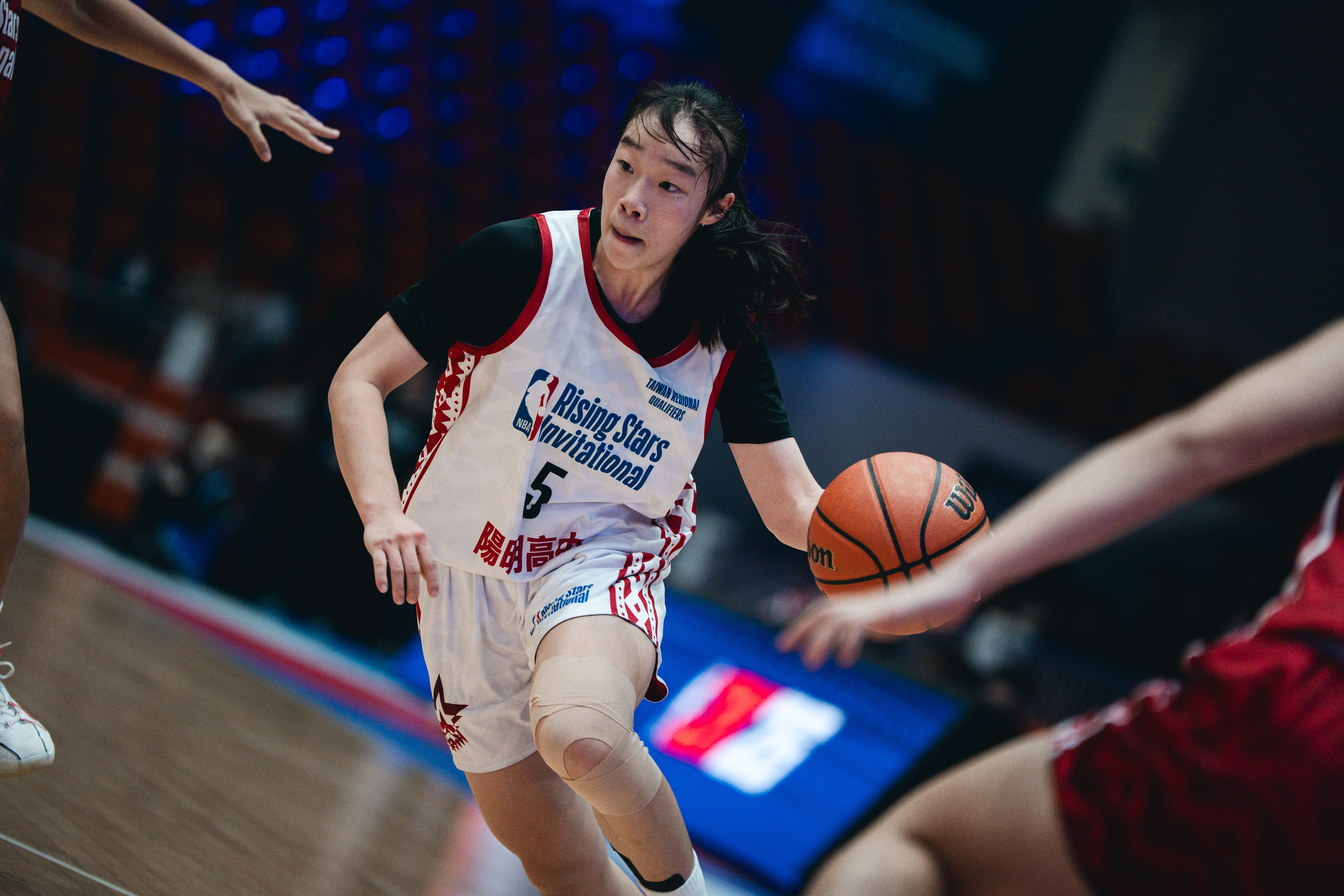 新科HBL女生組MVP、陽明高中蘇衡今天依然有出色表現。（展逸國際企業提供）