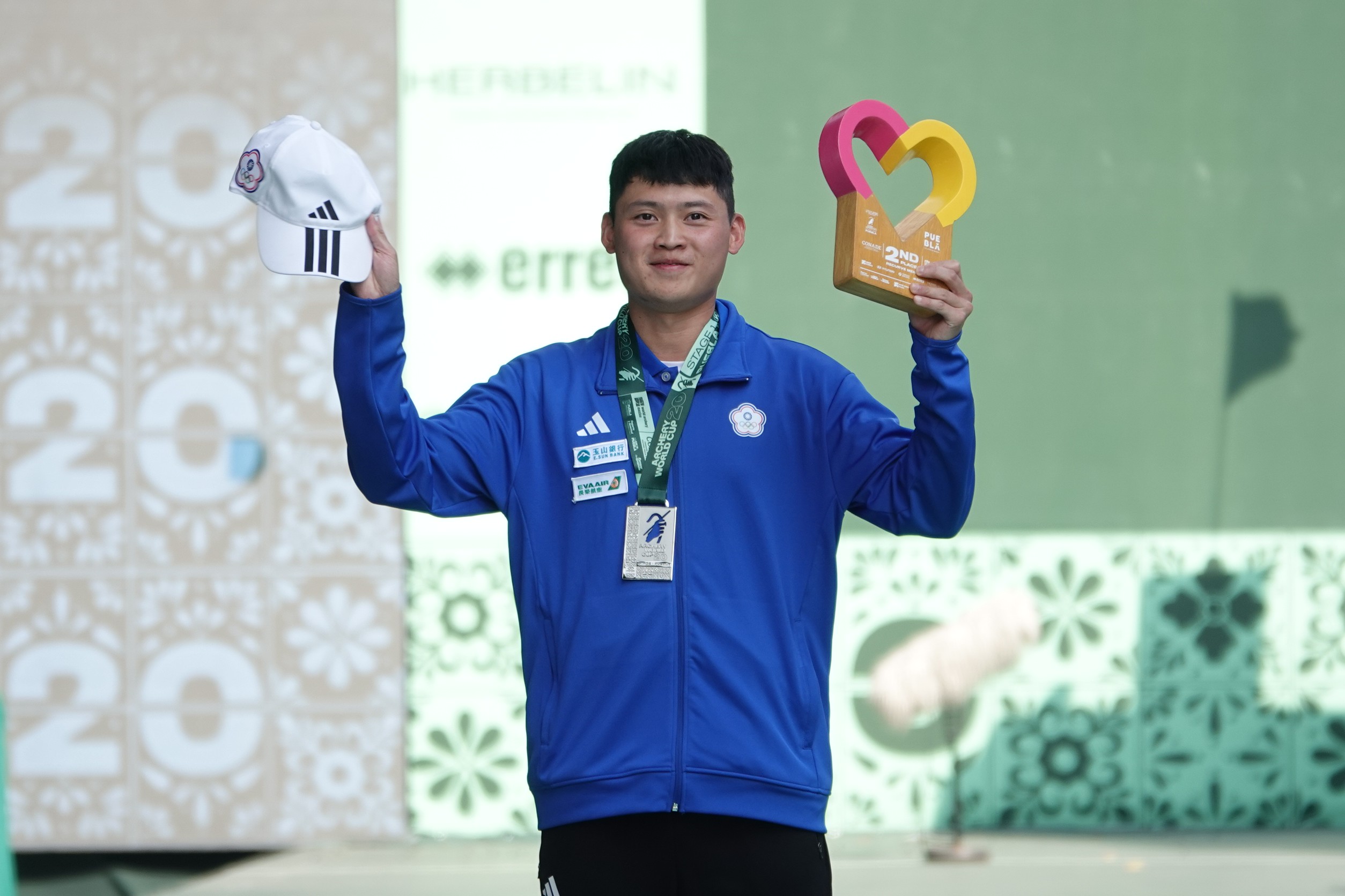 射箭世界盃》年度首戰落幕　湯智鈞反曲弓個人賽摘銀