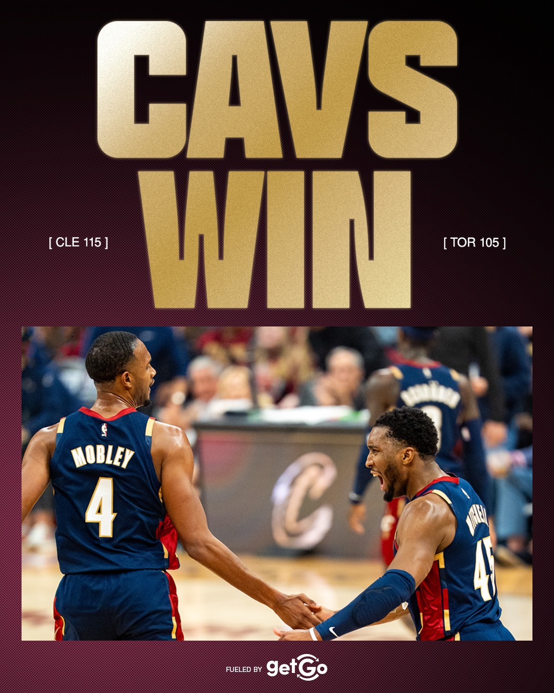 NBA》Mitchell攻下30分　騎士對暴龍季後賽12連勝　2比0領先