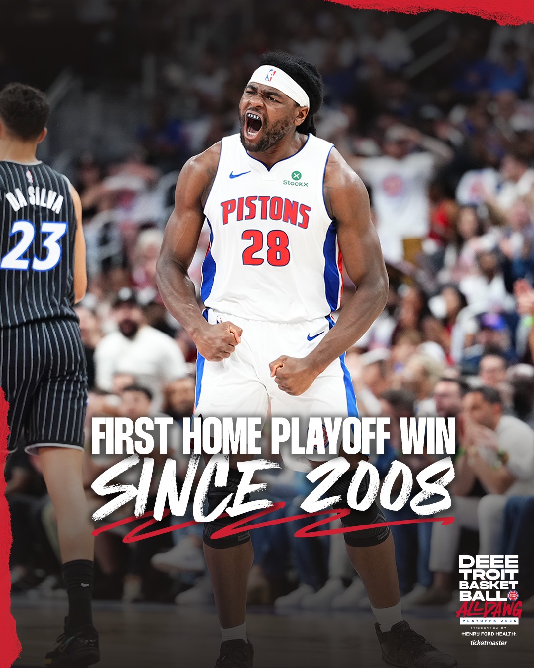 NBA》活塞擊敗魔術　終結主場季後賽不勝難堪紀錄