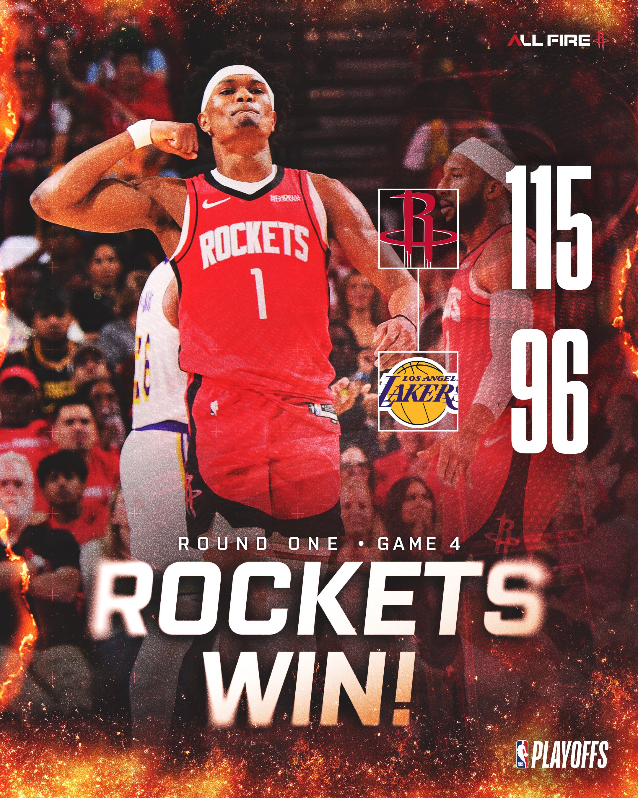 NBA》LeBron單場8失誤　火箭大勝湖人續命