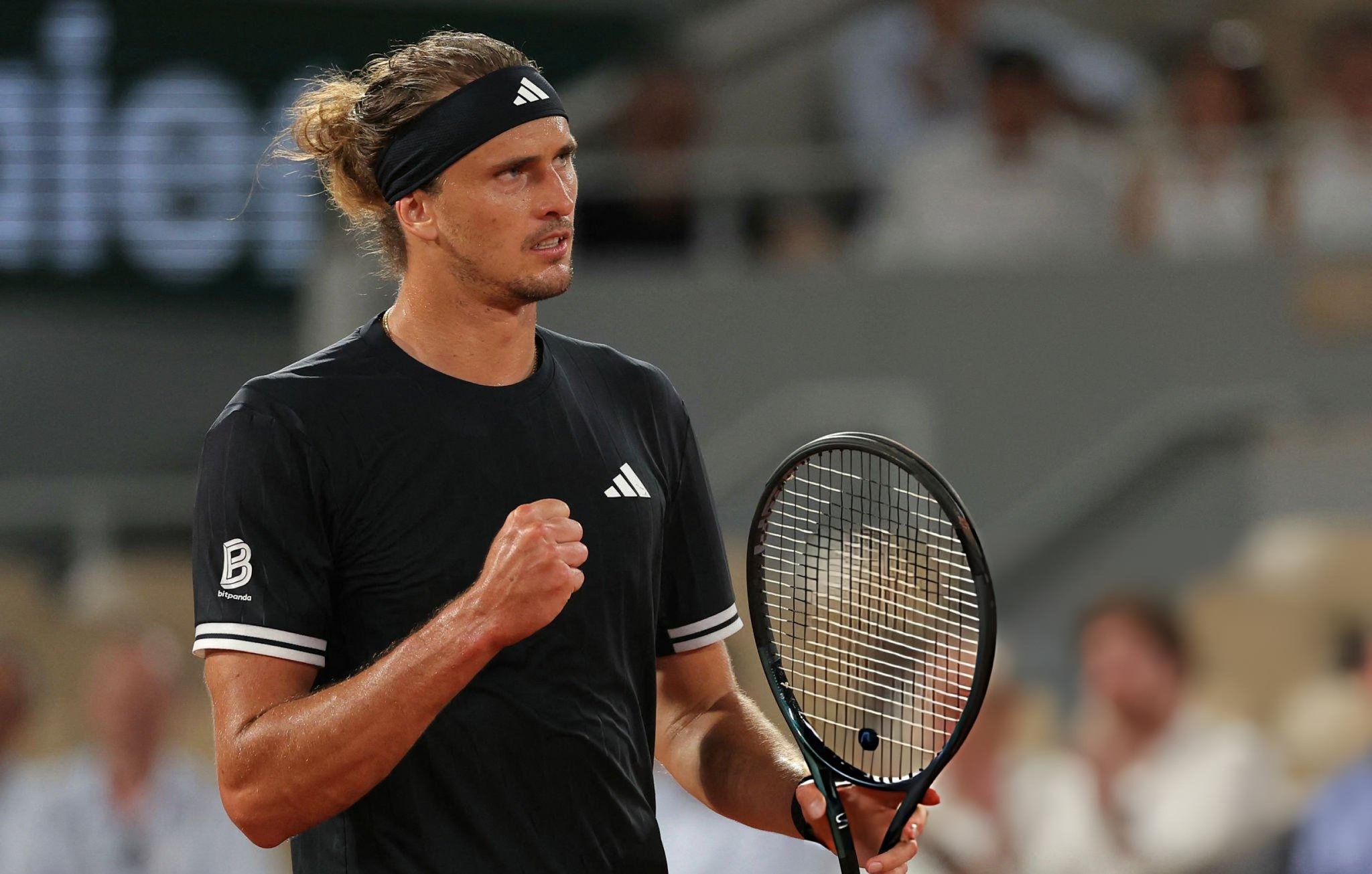 Alexander Zverev闖進4強。（圖：翻攝自@Tiempodetenis1 X）