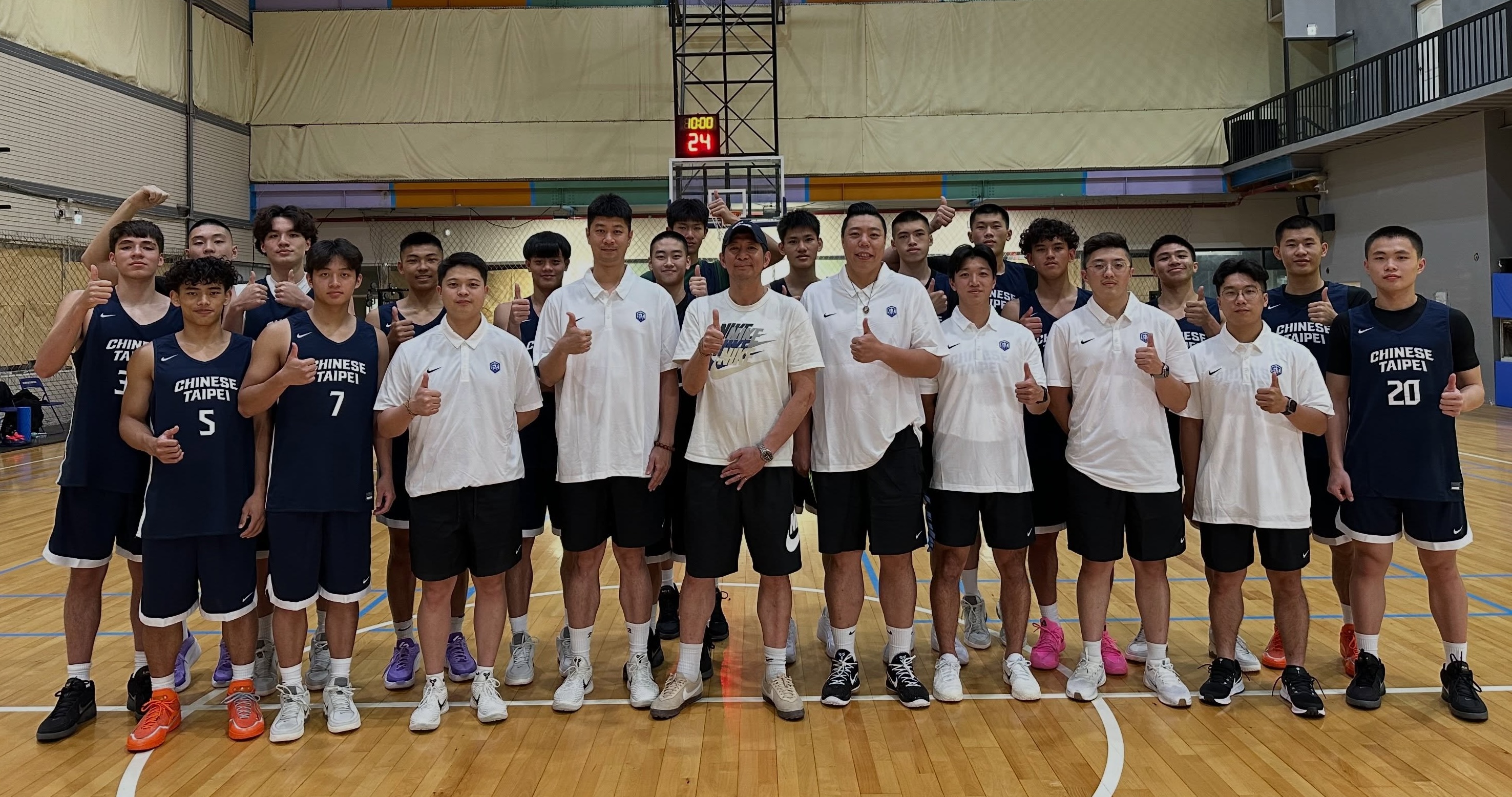 中華U18男籃。（籃協提供）