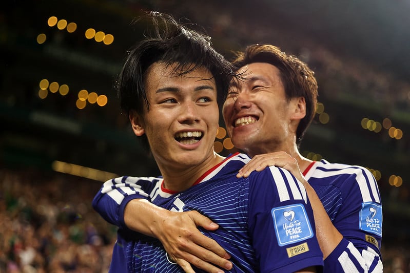 美加墨世界盃》上田綺世2進球1助攻　日本創隊史紀錄大勝突尼西亞