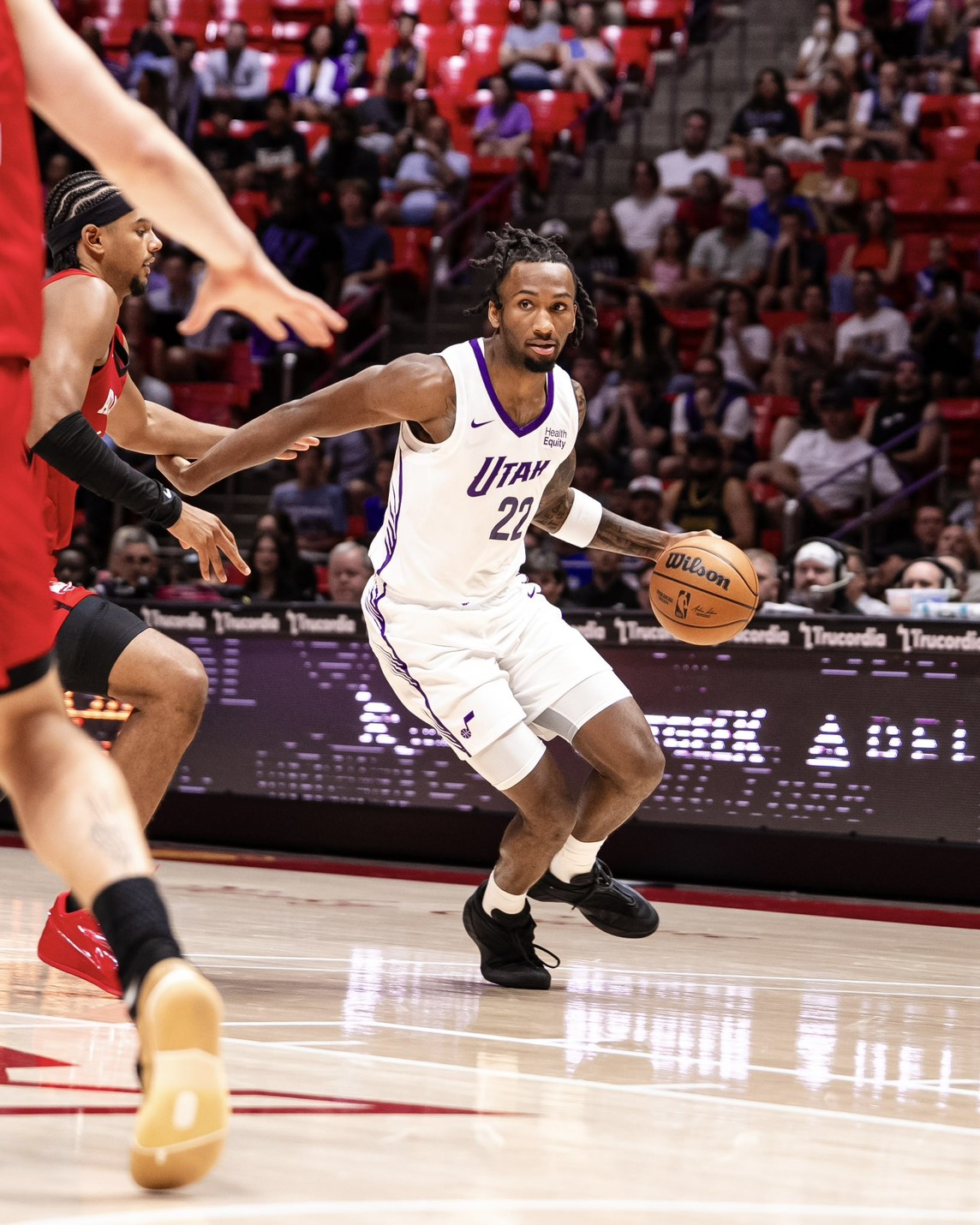 NBA》走出肌酸抽筋陰霾 榜眼Darryn Peterson高效率砍28分