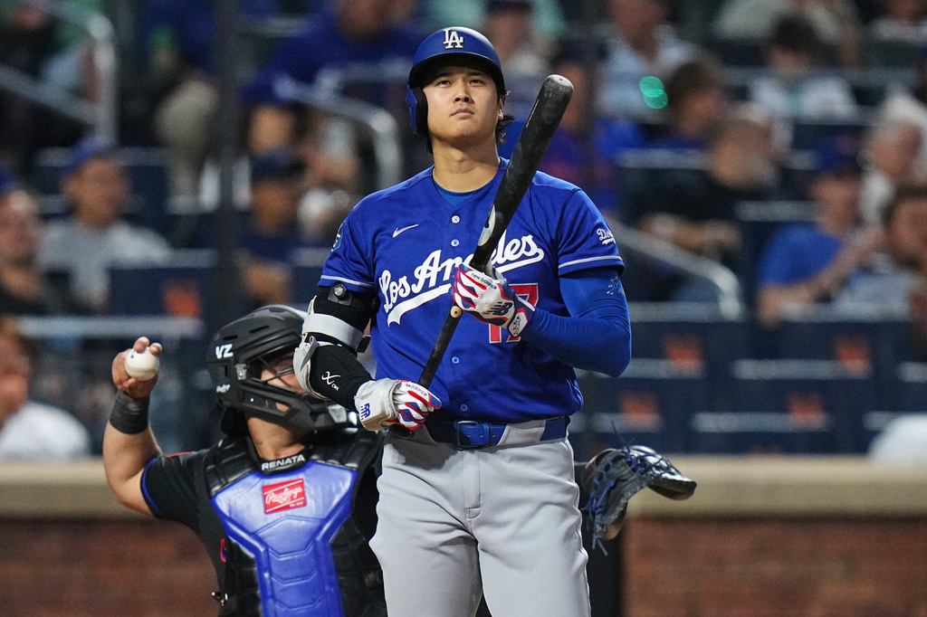 ​MLB》道奇總教練談大谷翔平打擊低潮　「擊球品質明顯下滑」