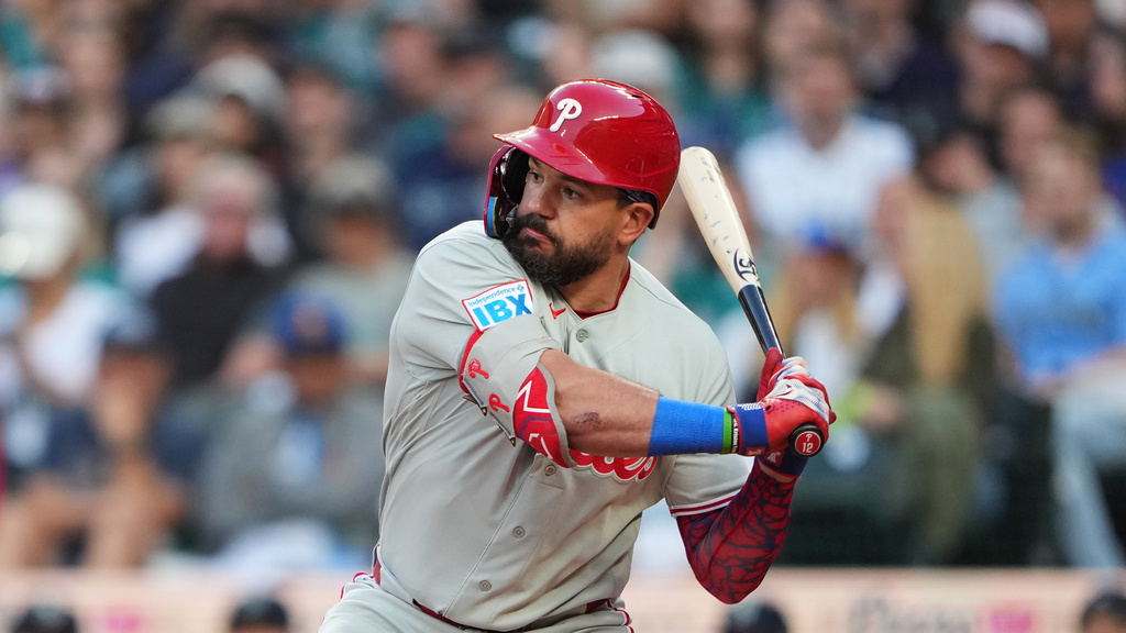 MLB》Schwarber本季首達40轟　追平Howard費城人隊史紀錄